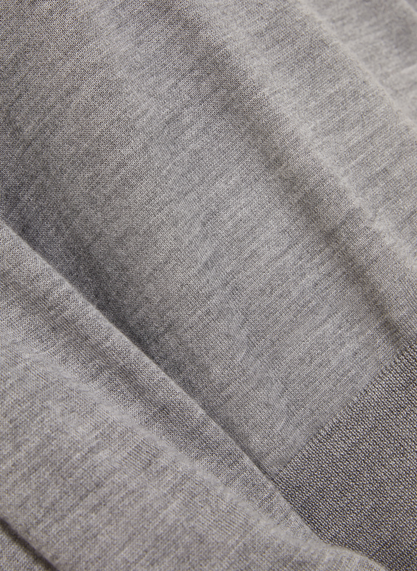 JIL SANDER Svetr s kašmírem a hedvábím: ŠEDÁ