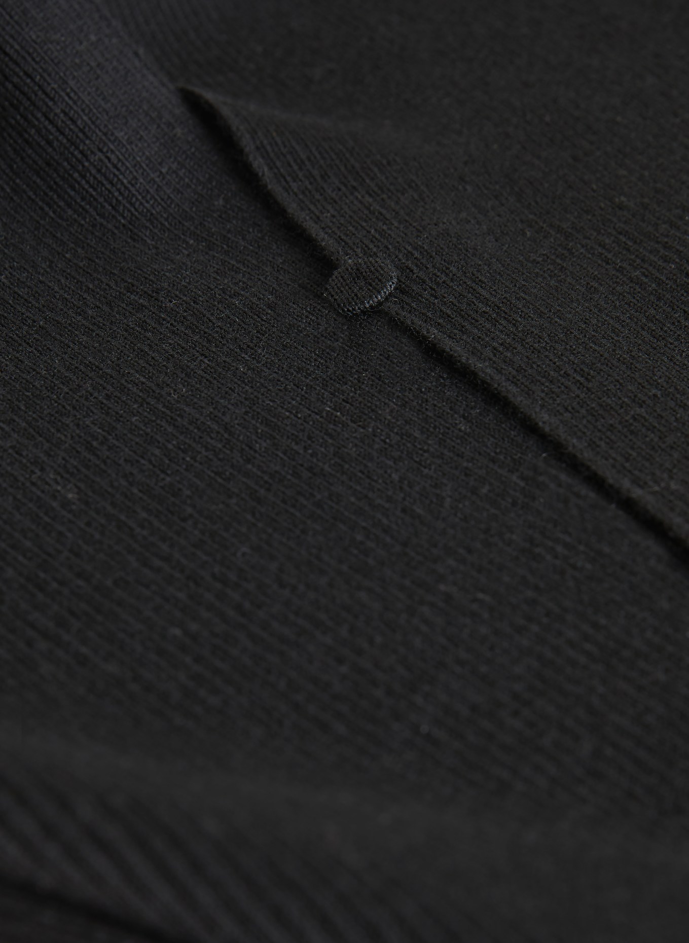 JIL SANDER Cropped-Strickjacke: SCHWARZ