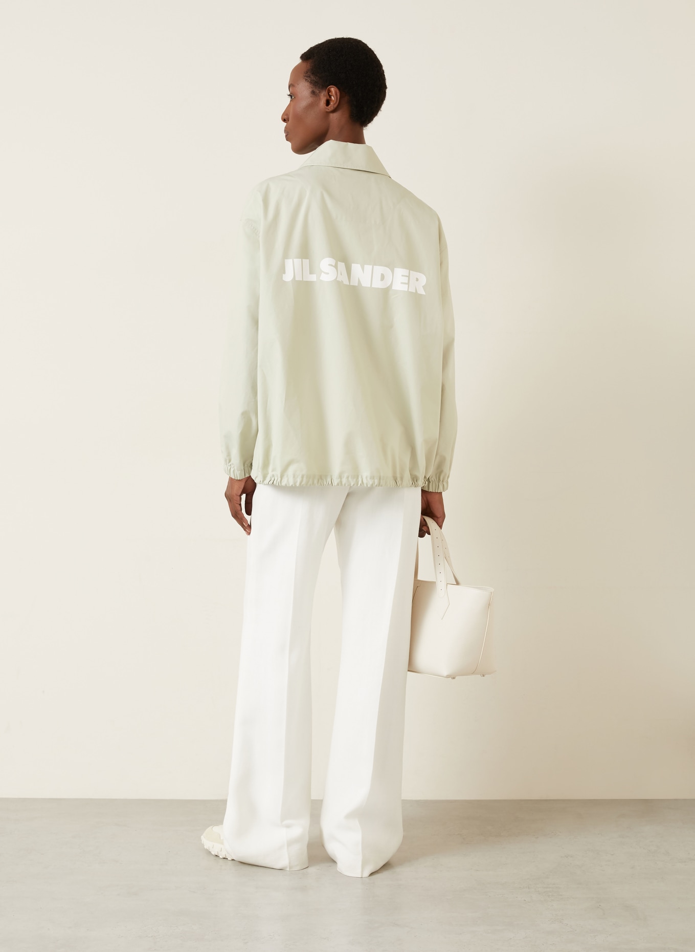 JIL SANDER blouson: LIGHT GREEN