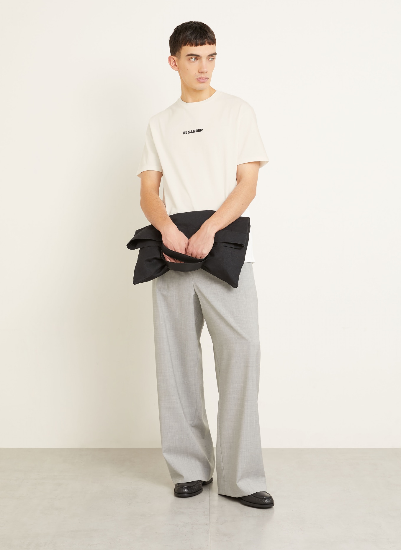 JIL SANDER T-shirt: WHITE / BLACK