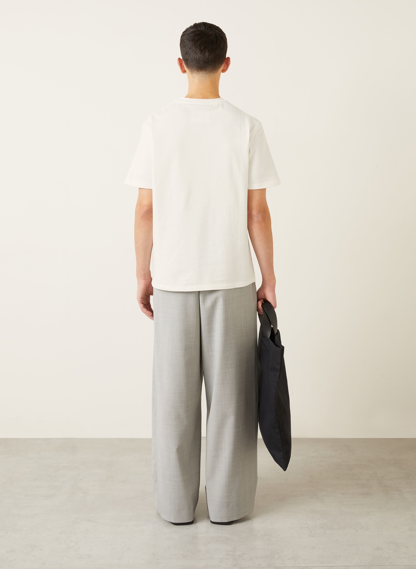 JIL SANDER T-shirt: WHITE / BLACK