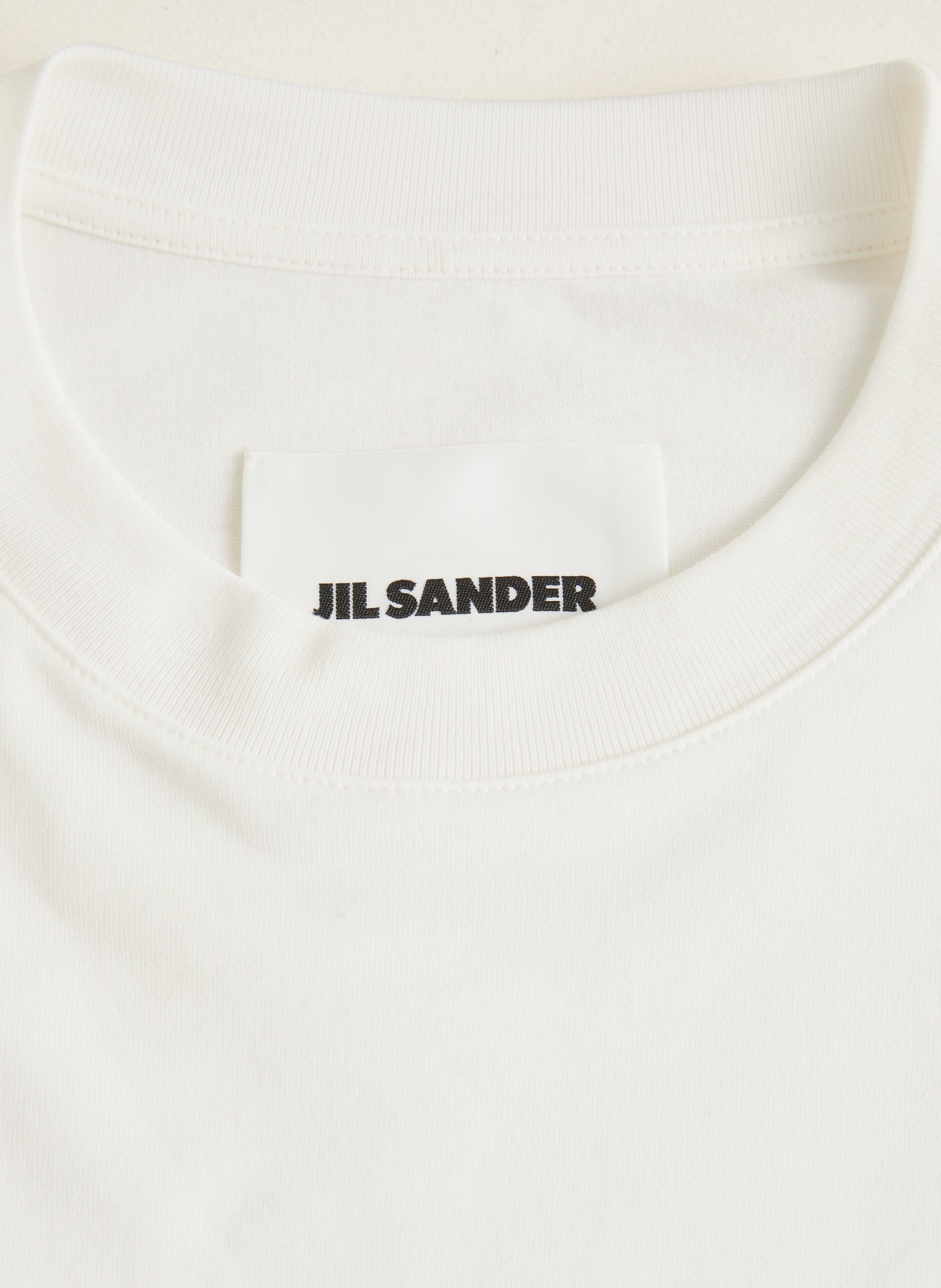 JIL SANDER T-shirt: WHITE / BLACK