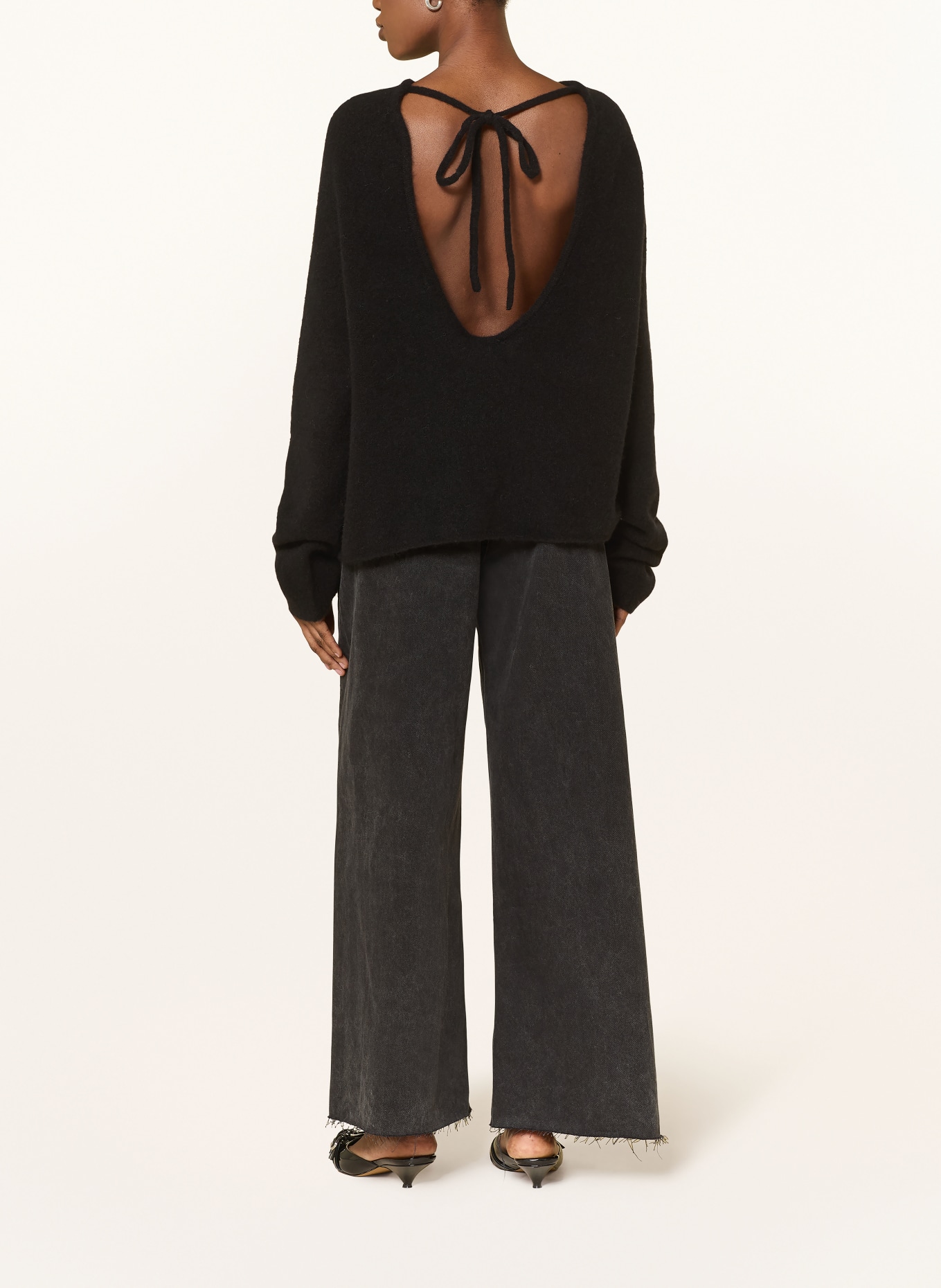 black palms Svetr YUNA: ČERNÁ