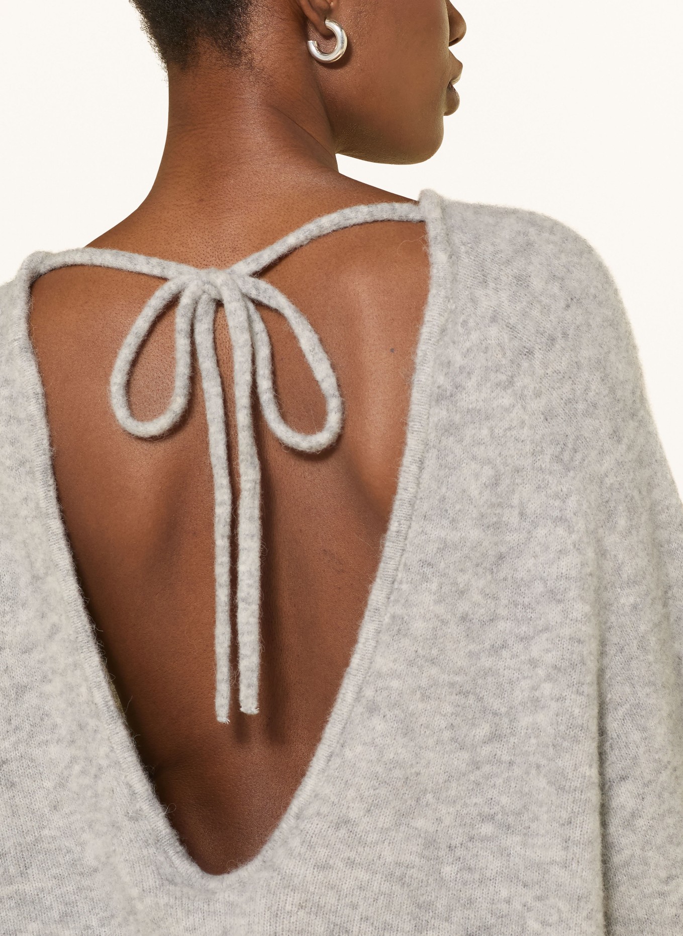 black palms Pullover YUNA: GRAU