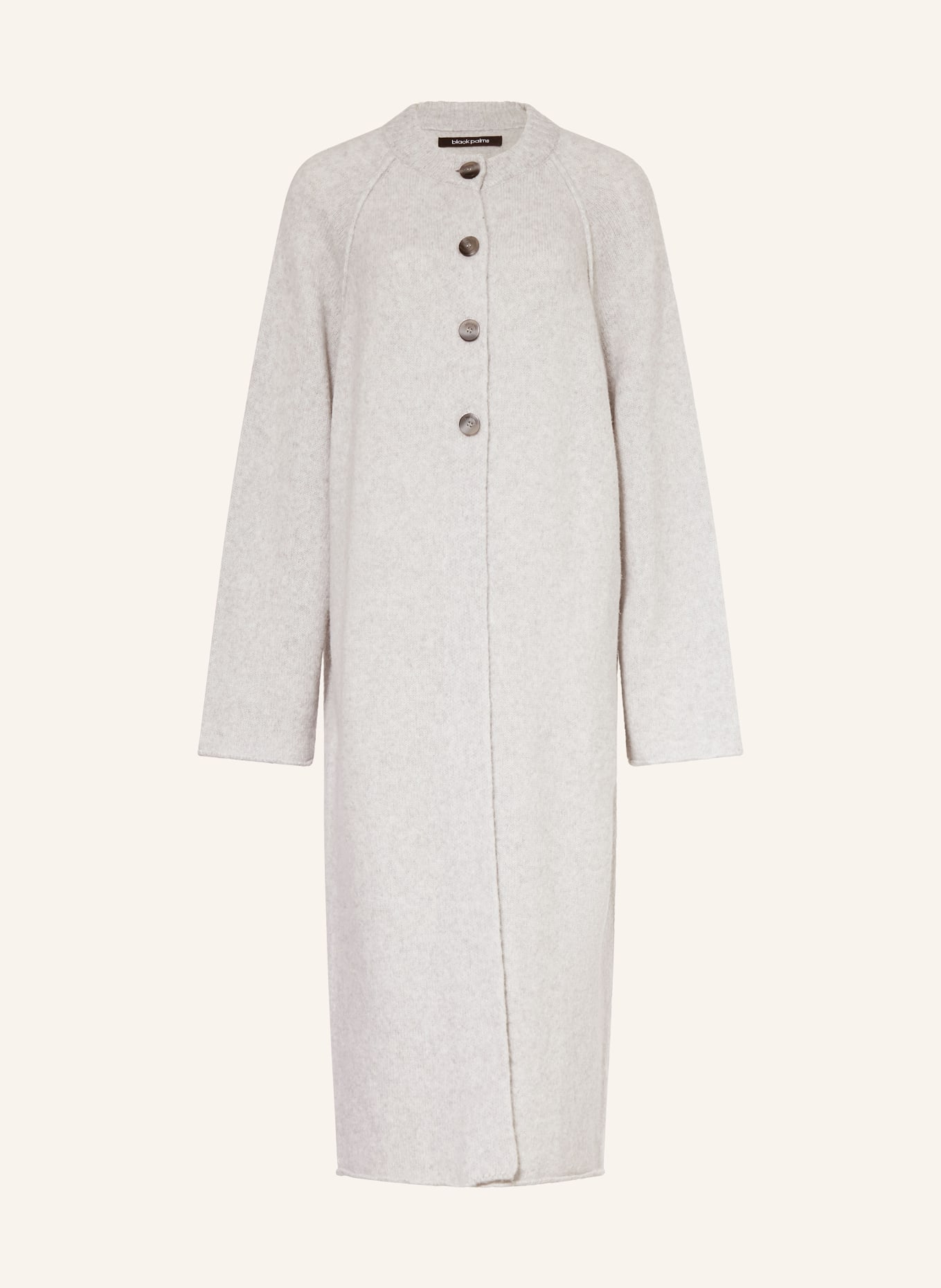 black palms MAEXIN cardigan: LIGHT GRAY