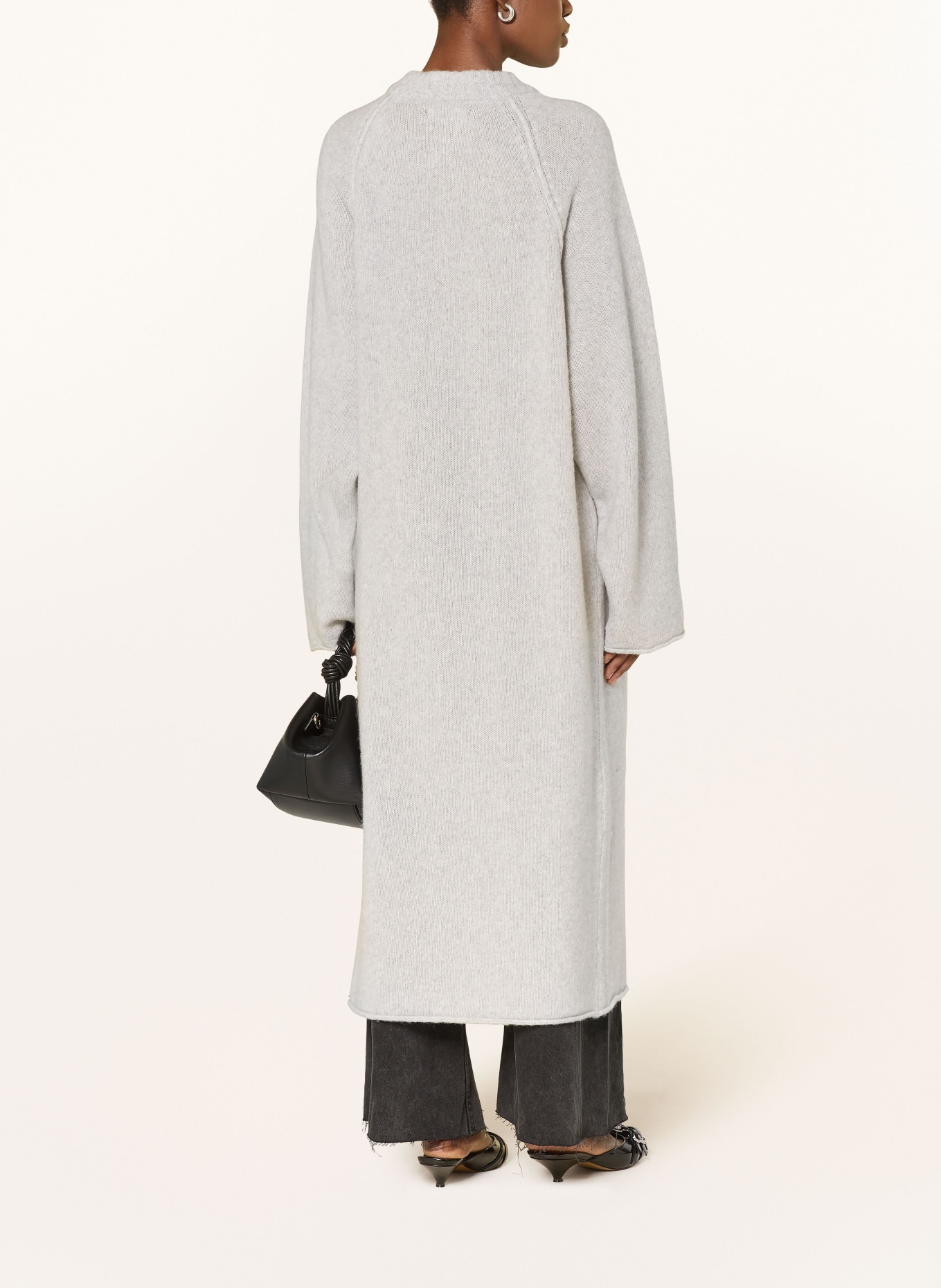 black palms MAEXIN cardigan: LIGHT GRAY