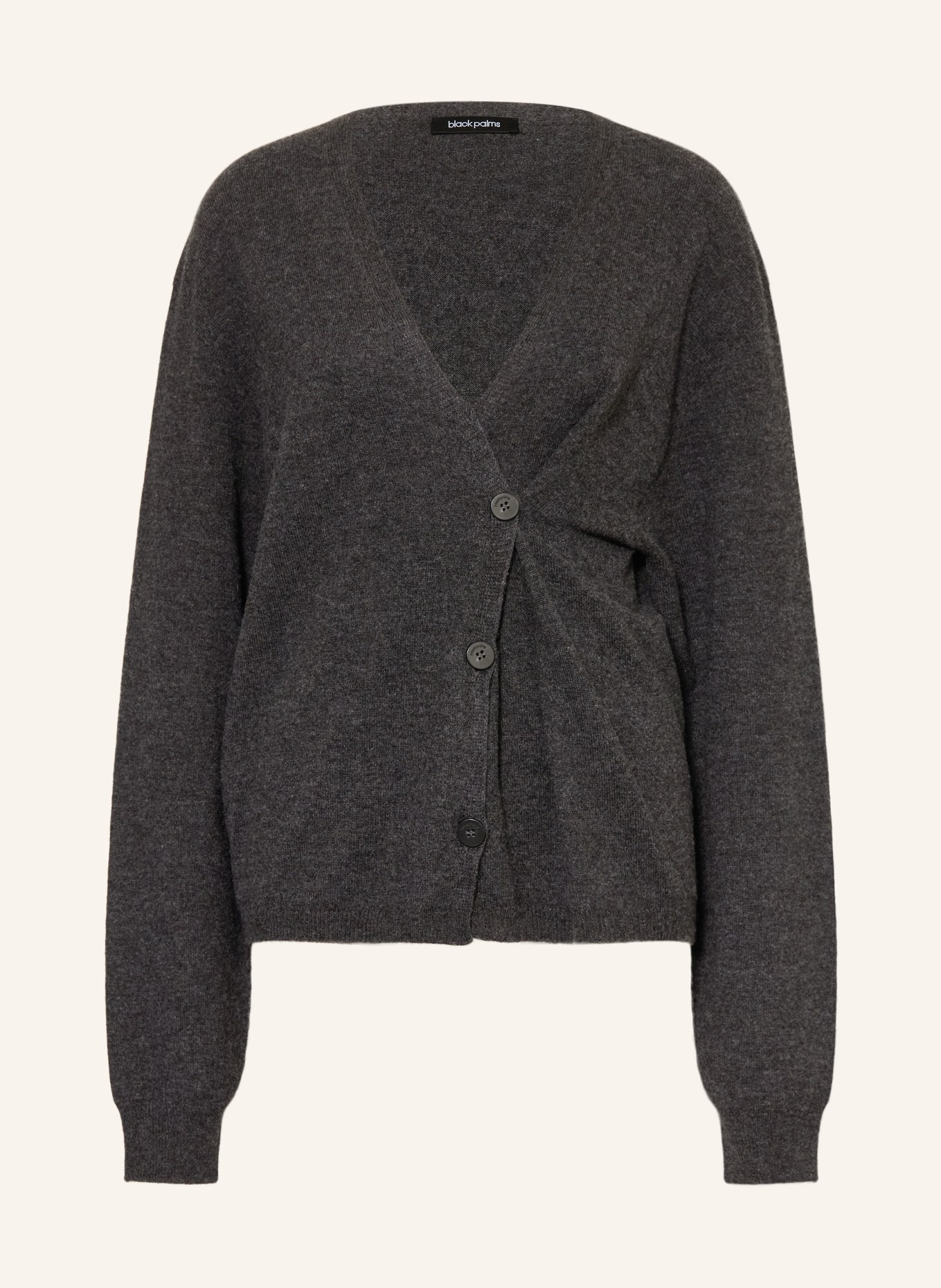 black palms Svetr CASHI: TMAVĚ ŠEDÁ