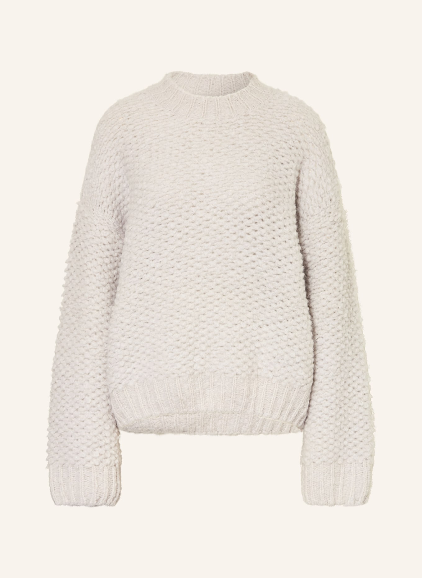 black palms Alpaca sweater CORSETTA: GRAY