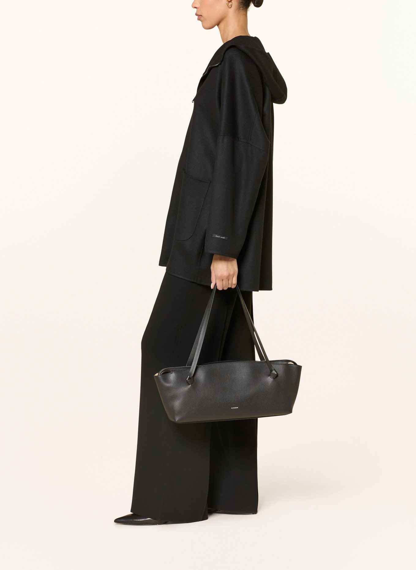 manzoni 24 kurtka: CZARNY