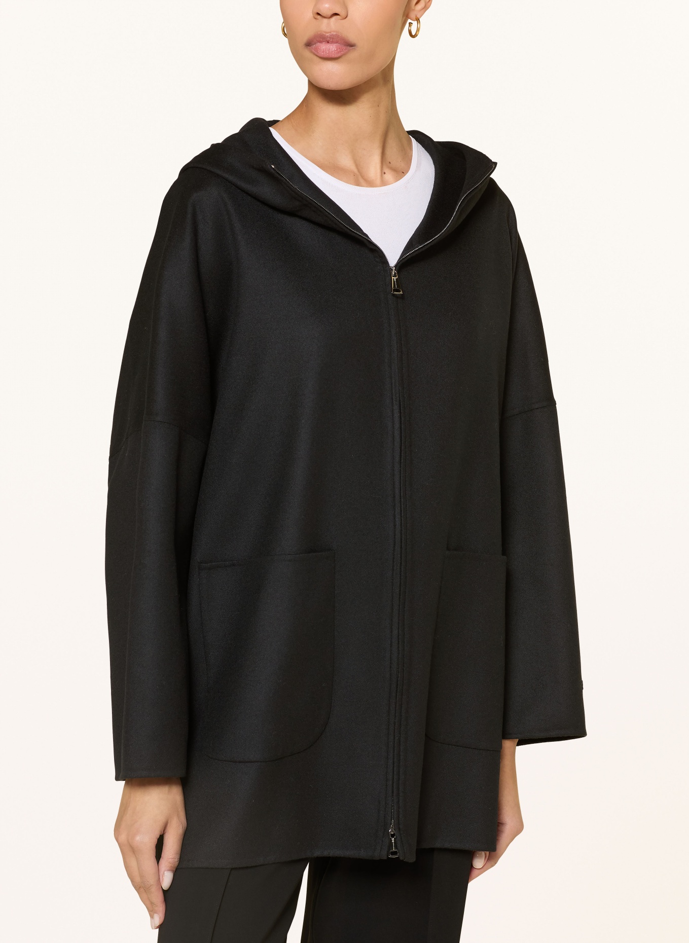 manzoni 24 kurtka: CZARNY