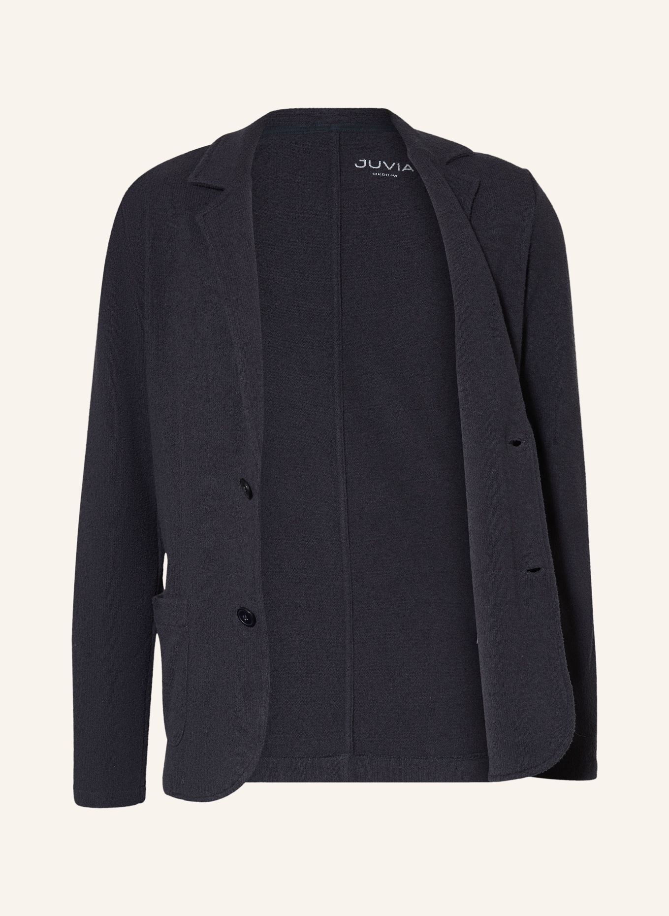 Juvia Stricksakko RAY Slim Fit: DUNKELBLAU