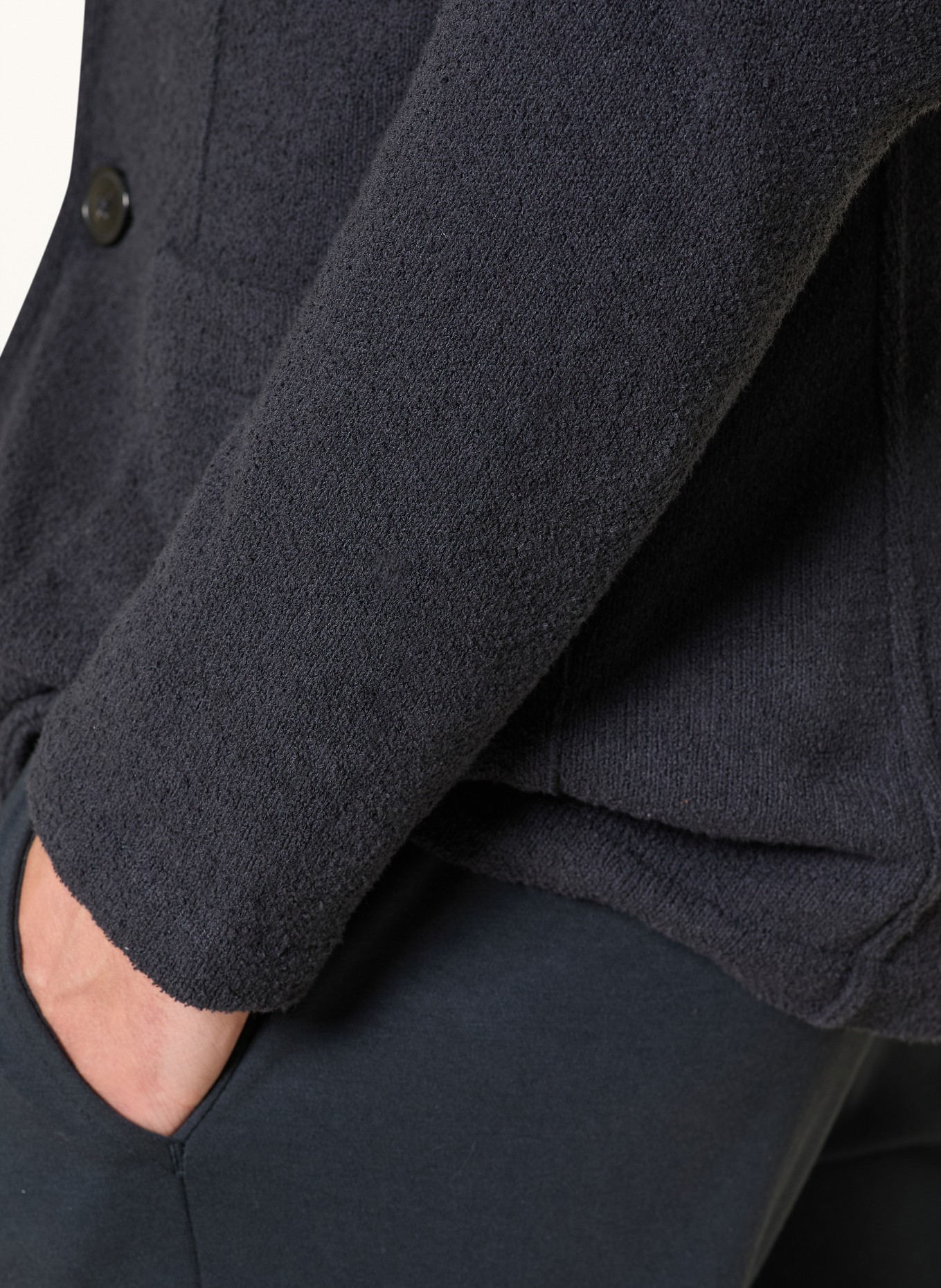 Juvia Stricksakko RAY Slim Fit: DUNKELBLAU