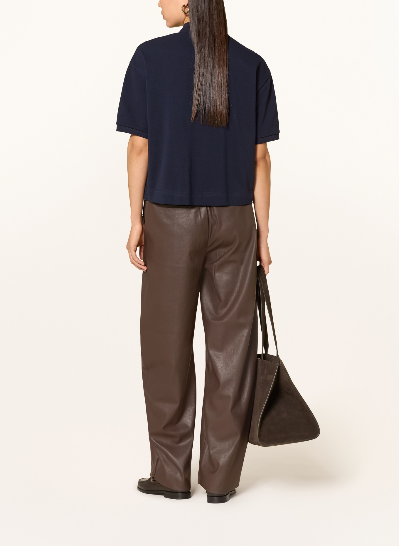 darling harbour Koszulka polo z pikowanym wzorem: NAVY