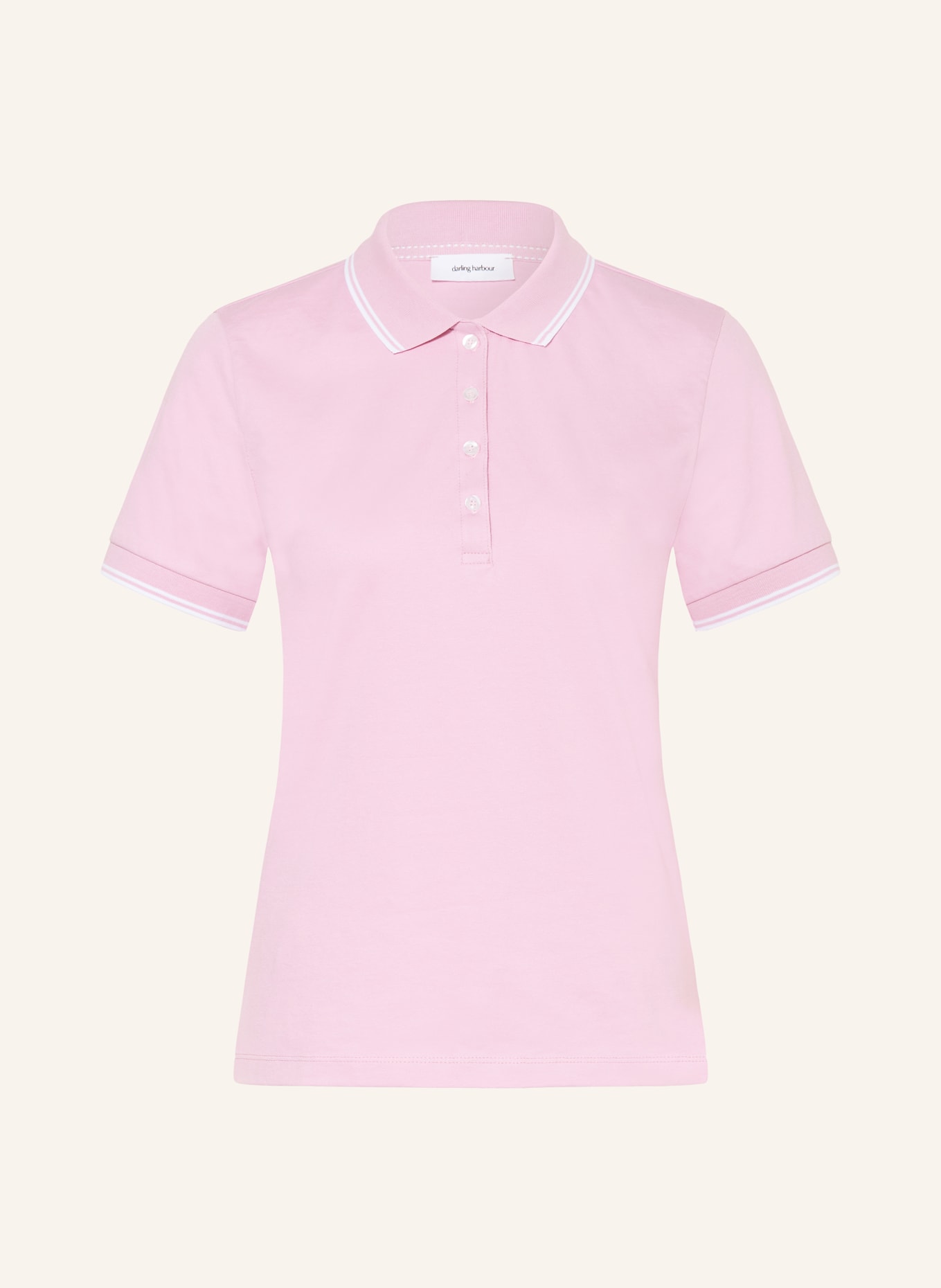 darling harbour piqué polo shirt: CANDY
