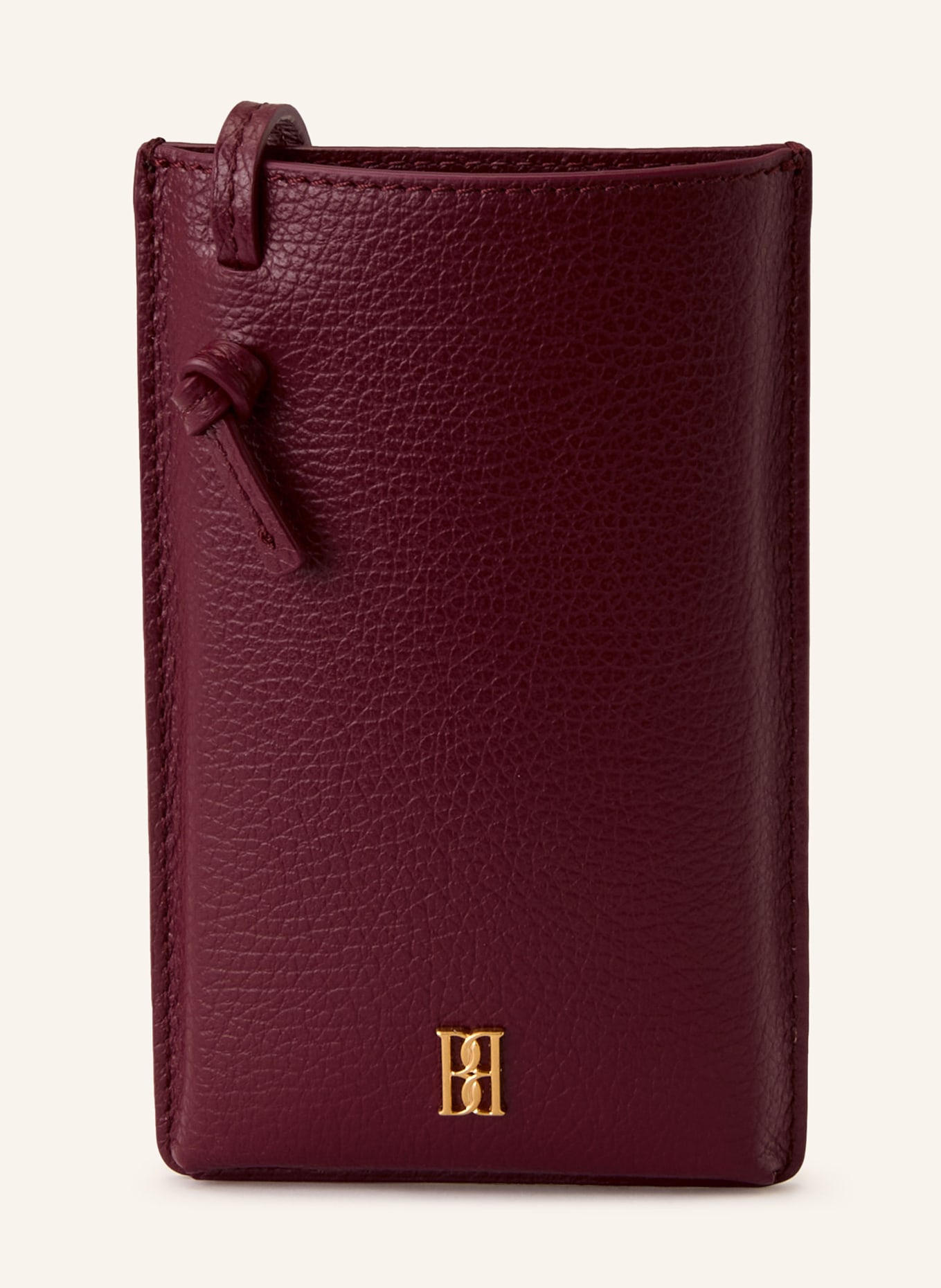 BY MALENE BIRGER AYA shoulder bag: DARK RED