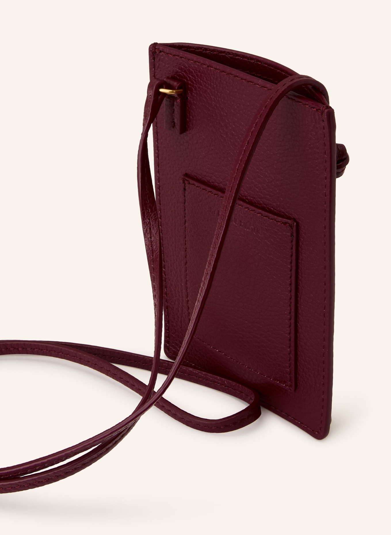 BY MALENE BIRGER AYA shoulder bag: DARK RED
