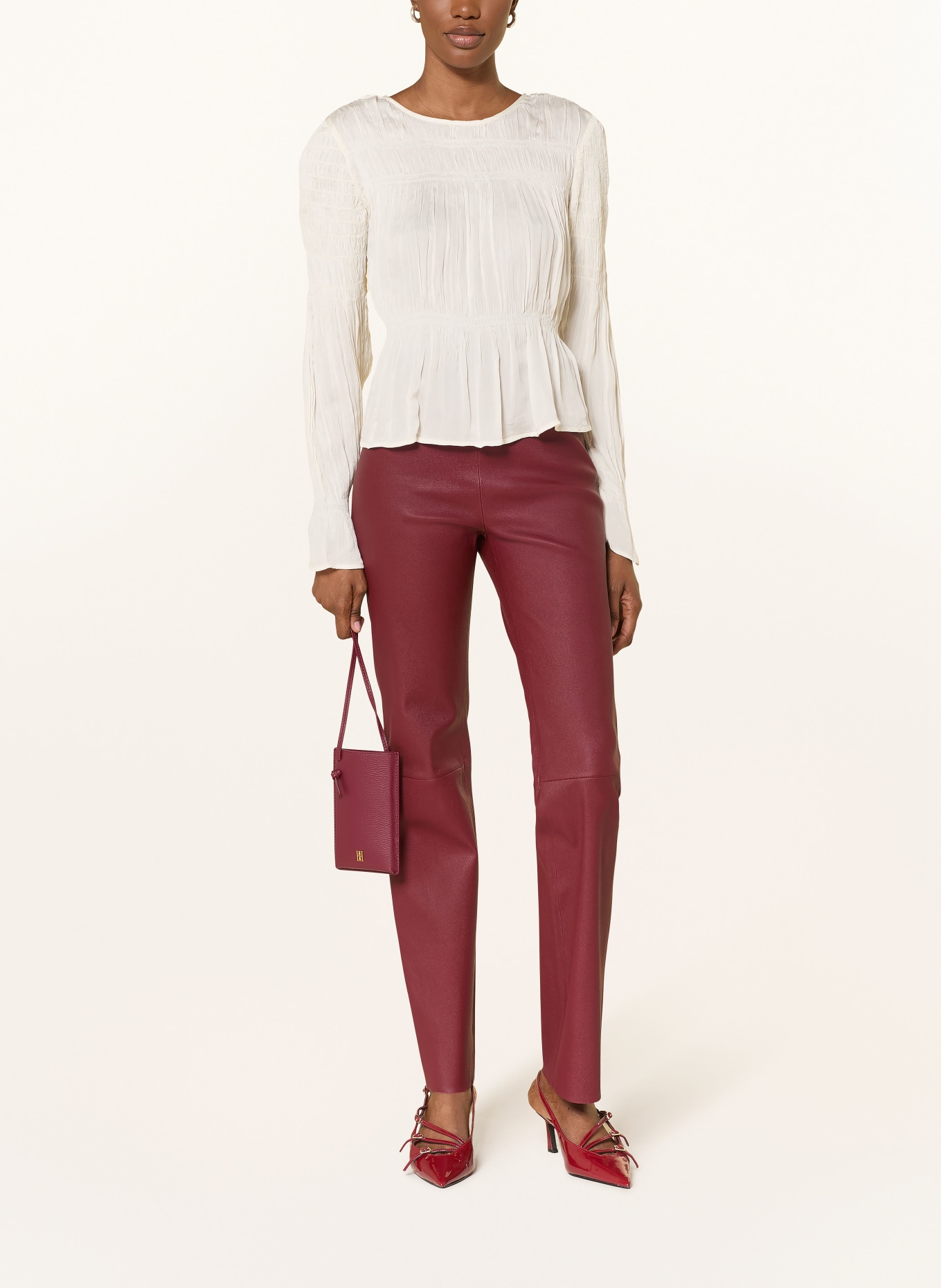 BY MALENE BIRGER Longsleeve OVAS: WEISS