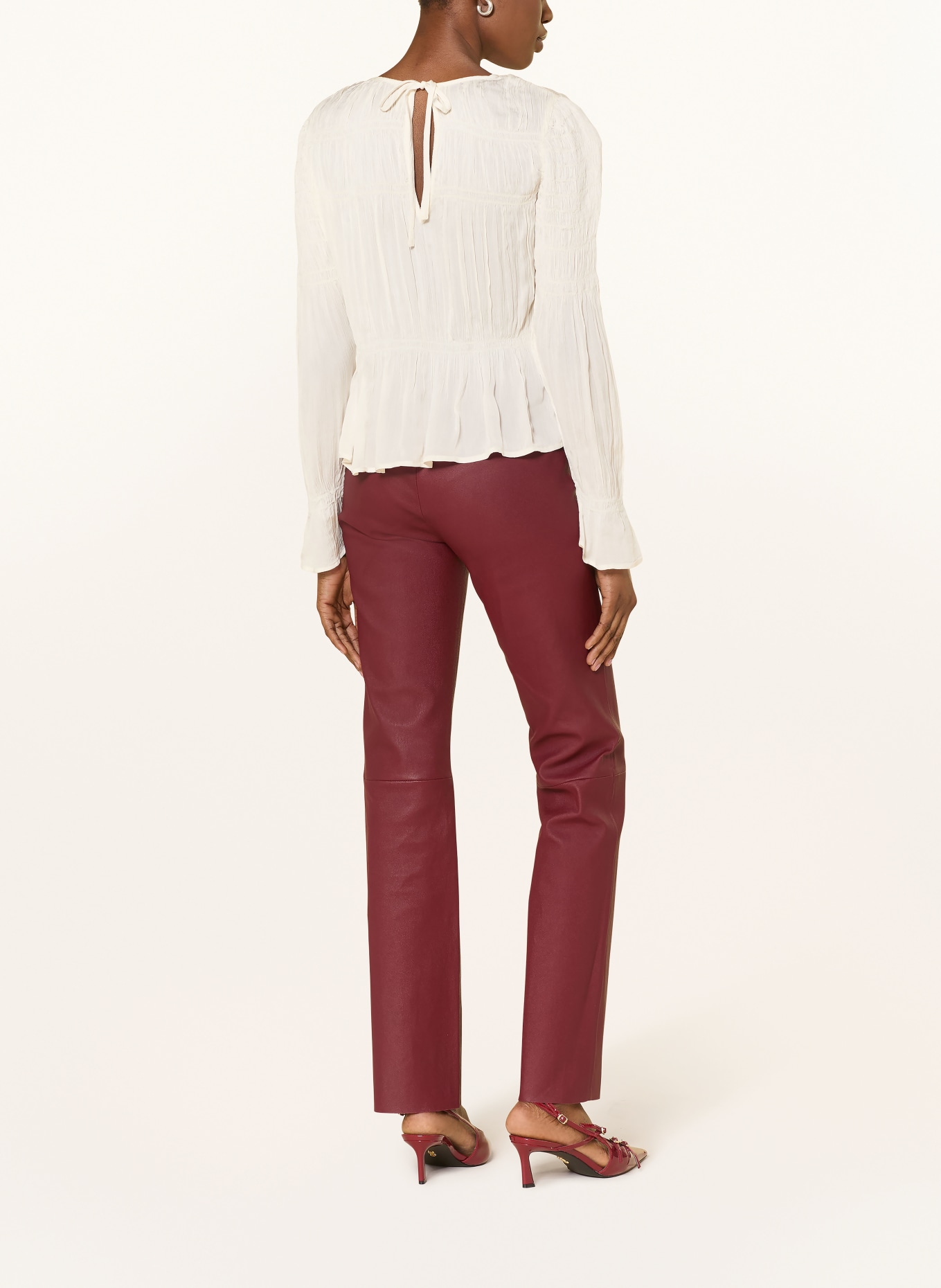 BY MALENE BIRGER Longsleeve OVAS: WEISS