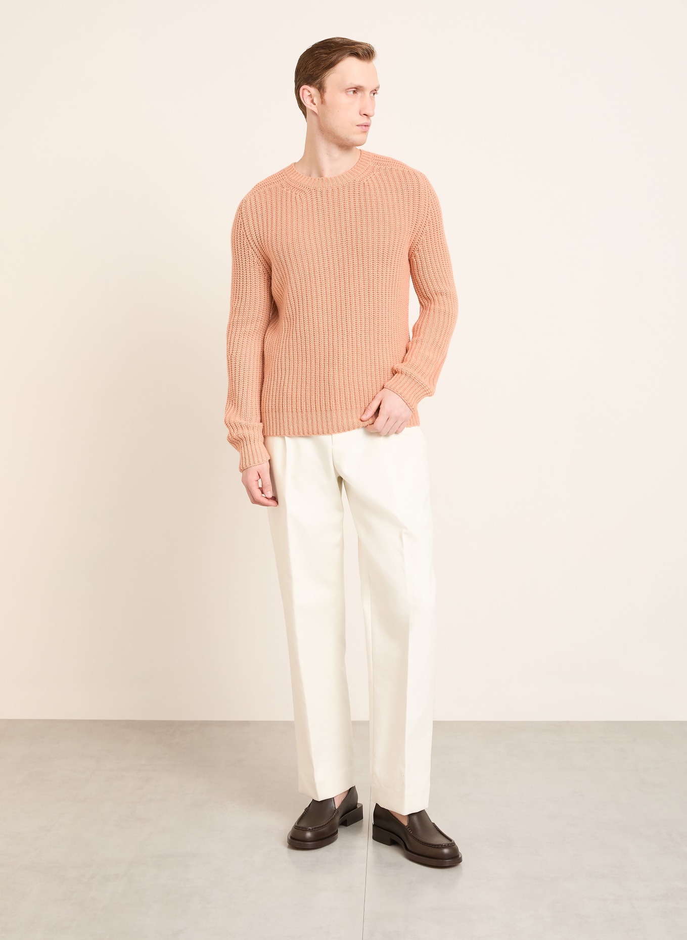 IRIS von ARNIM Cashmere-Pullover AURENZO: HELLORANGE