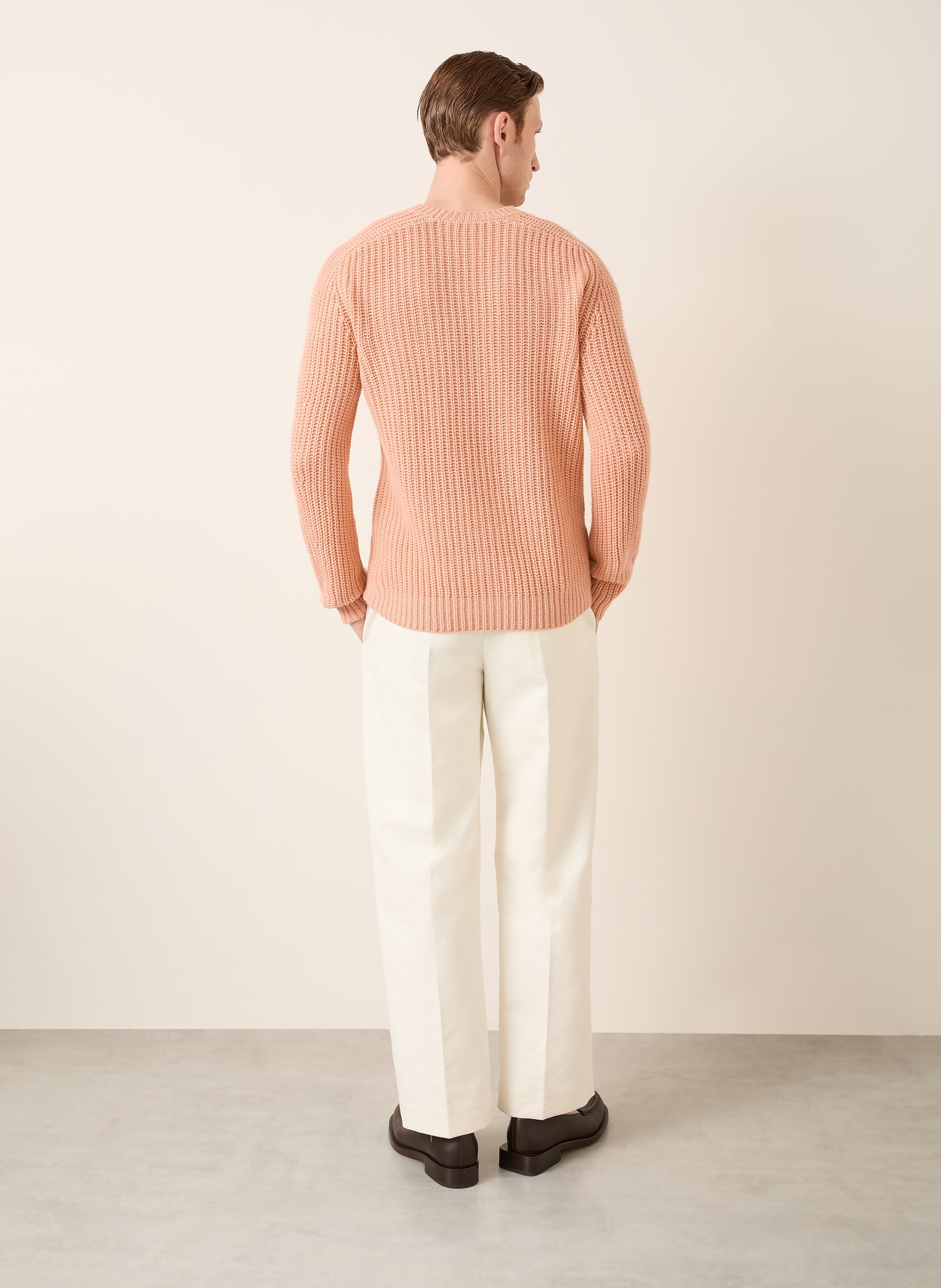 IRIS von ARNIM Cashmere-Pullover AURENZO: HELLORANGE