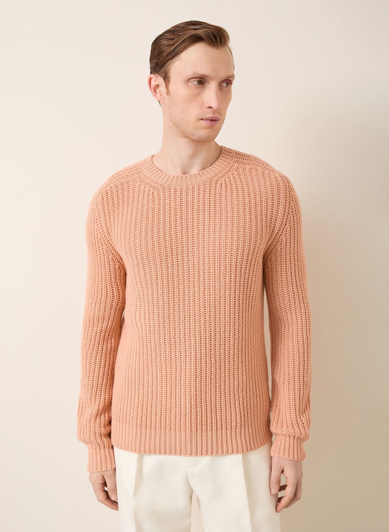 IRIS von ARNIM Cashmere-Pullover AURENZO: HELLORANGE