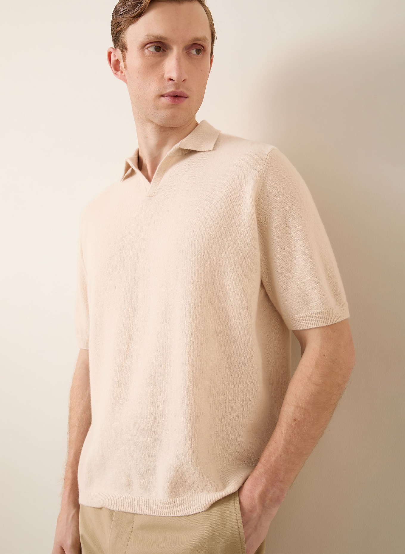 IRIS von ARNIM Strickshirt AMECA aus Cashmere: CREME
