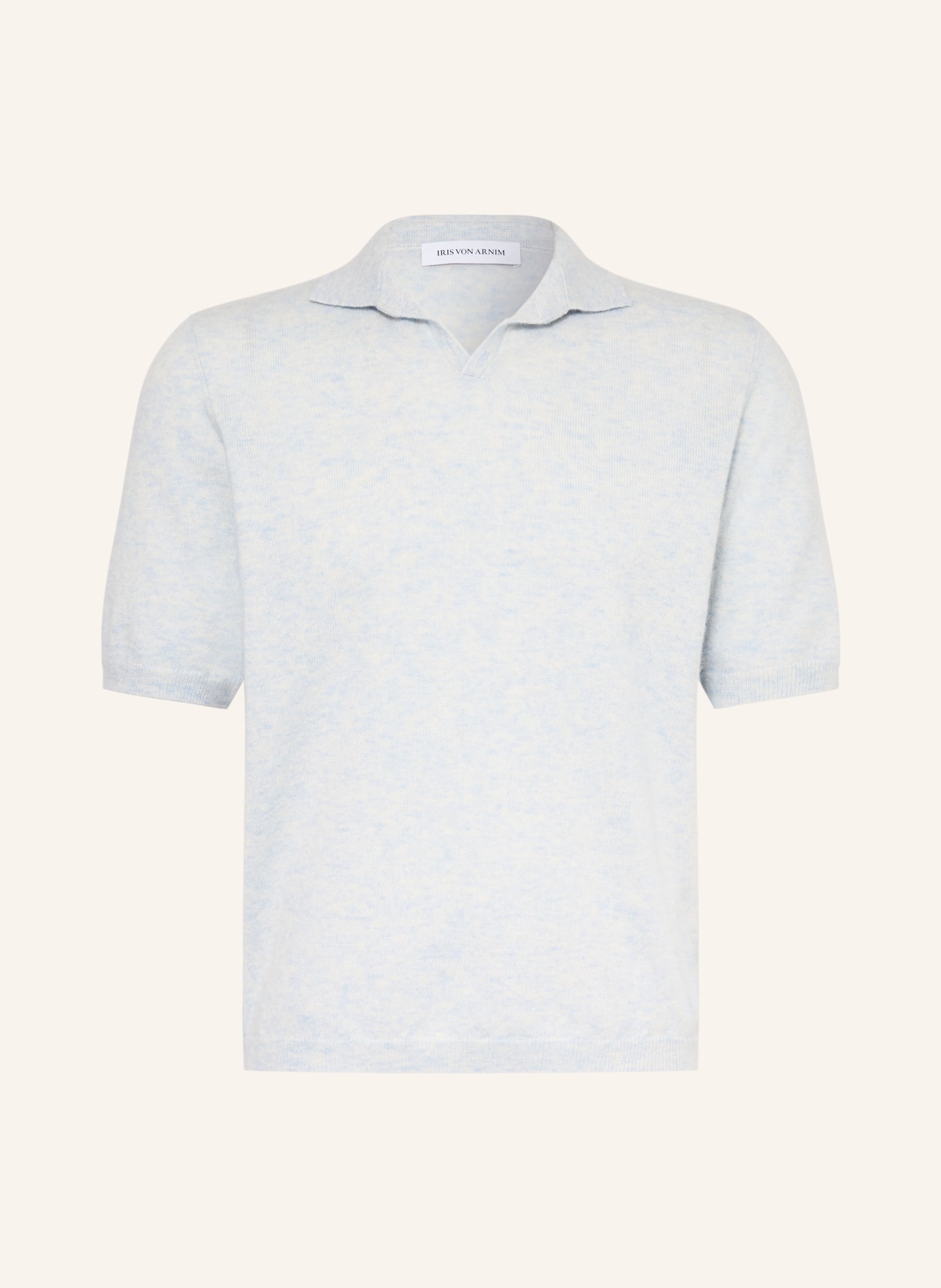 IRIS von ARNIM Strickshirt AMECA aus Cashmere: HELLBLAU