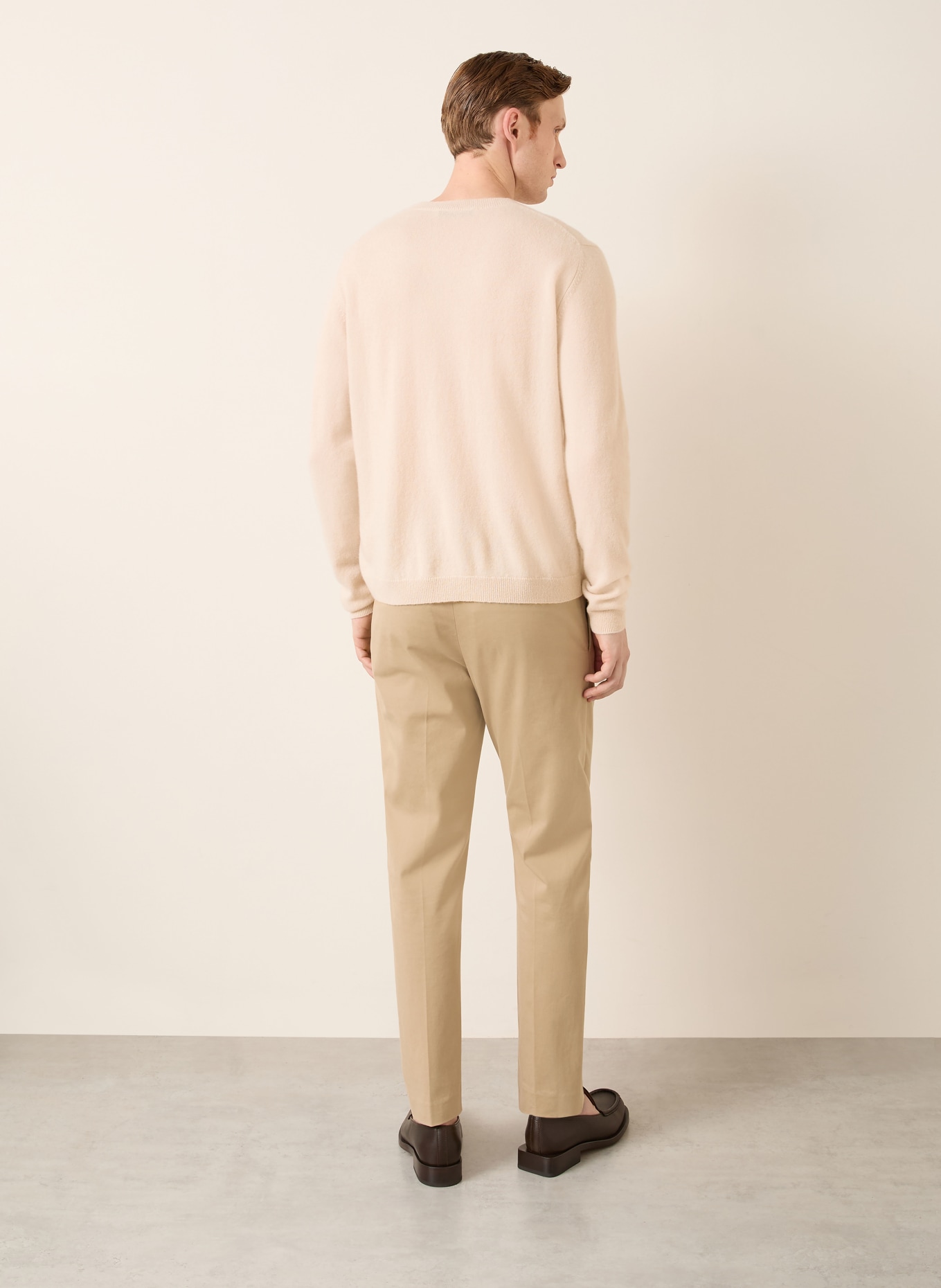 IRIS von ARNIM Kašmírový svetr AMIRO: KRÉMOVÁ