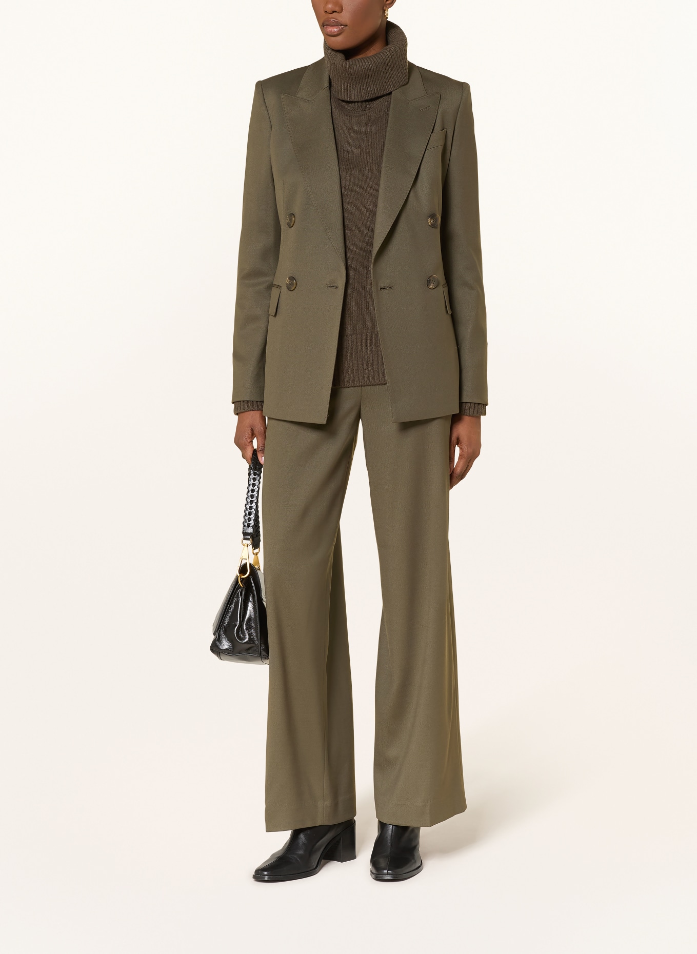 REISS SOLENE blazer: KHAKI