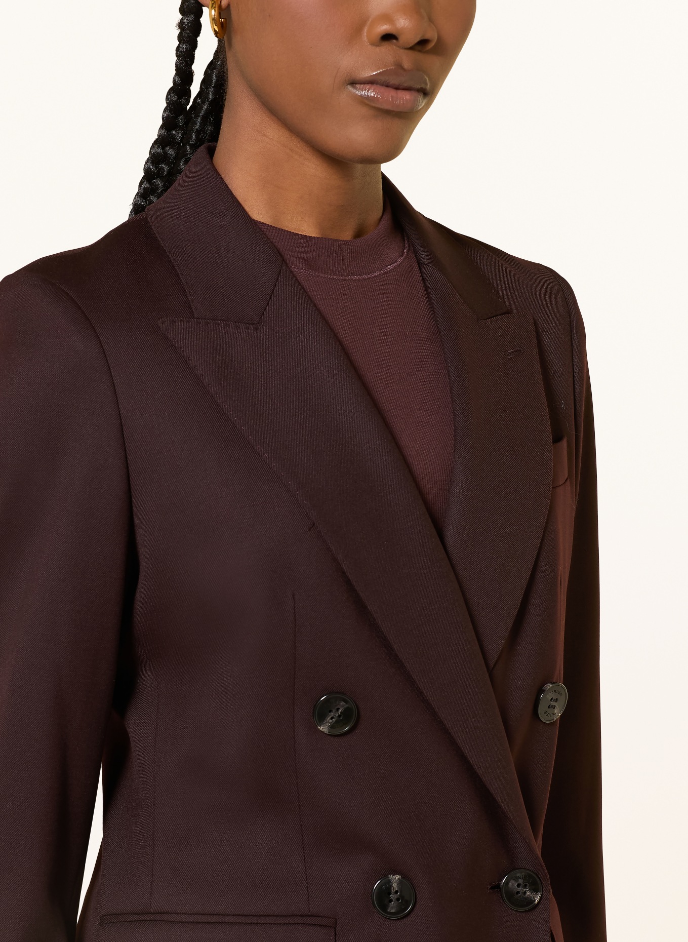 REISS Blazer SOLENE: DUNKELROT