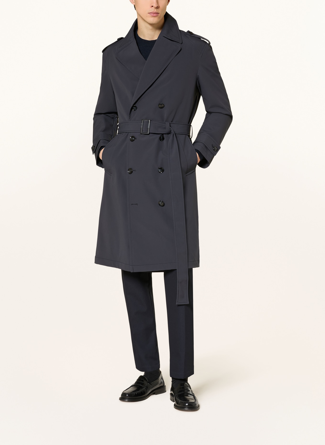 STRELLSON Trencz SUMMER: GRANATOWY