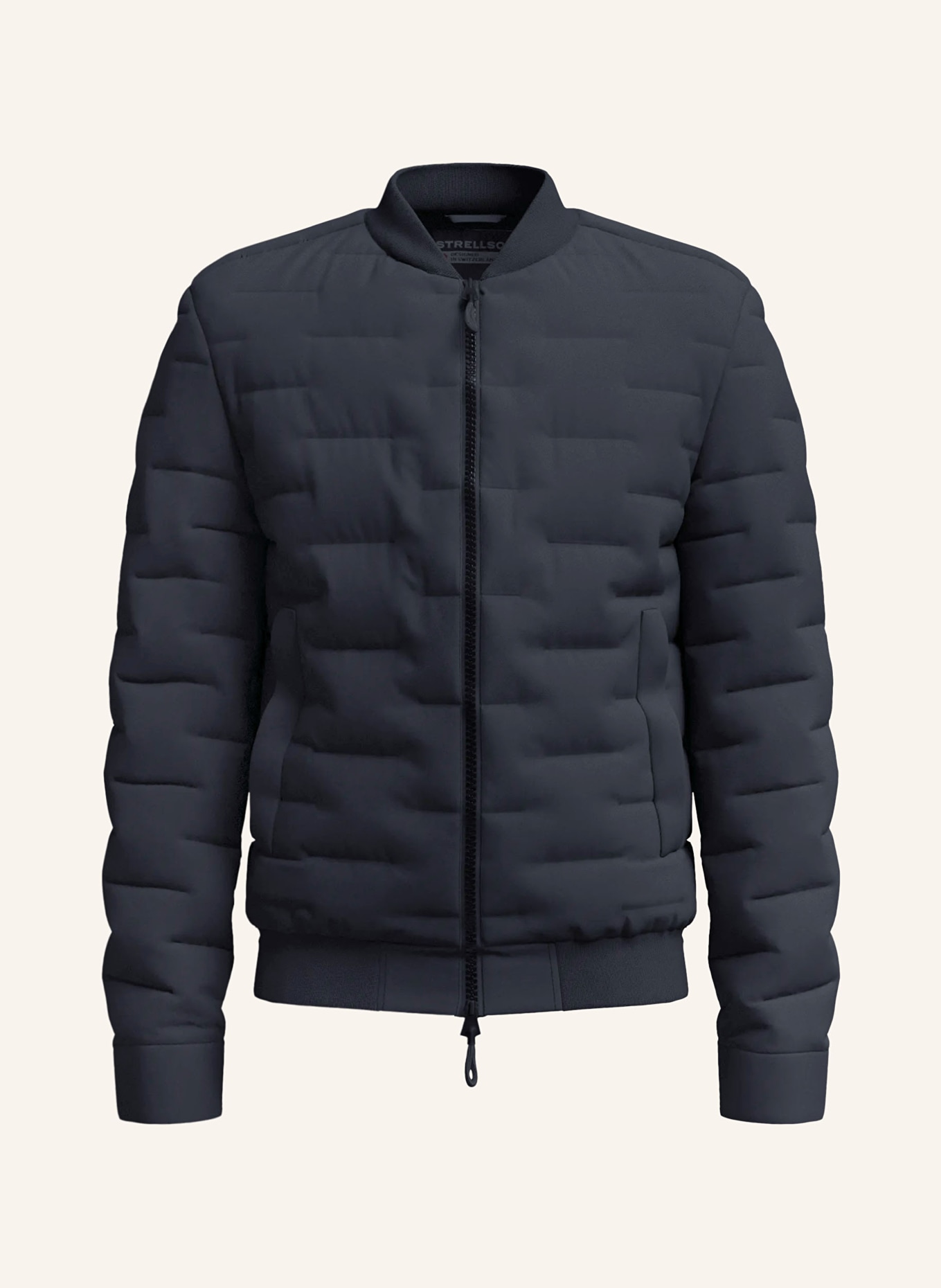 STRELLSON CLEARWATER FUSED quilted jacket: DARK BLUE