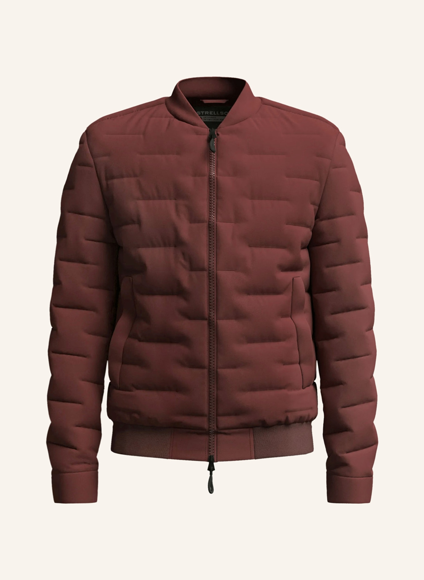 STRELLSON Steppjacke CLEARWATER FUSED: DUNKELROT