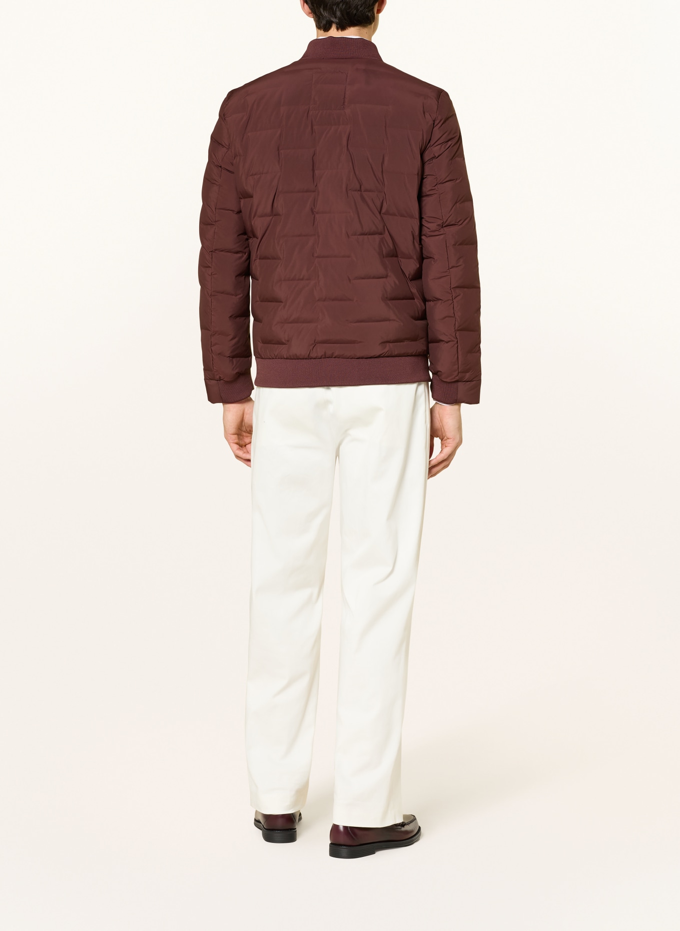 STRELLSON Steppjacke CLEARWATER FUSED: DUNKELROT