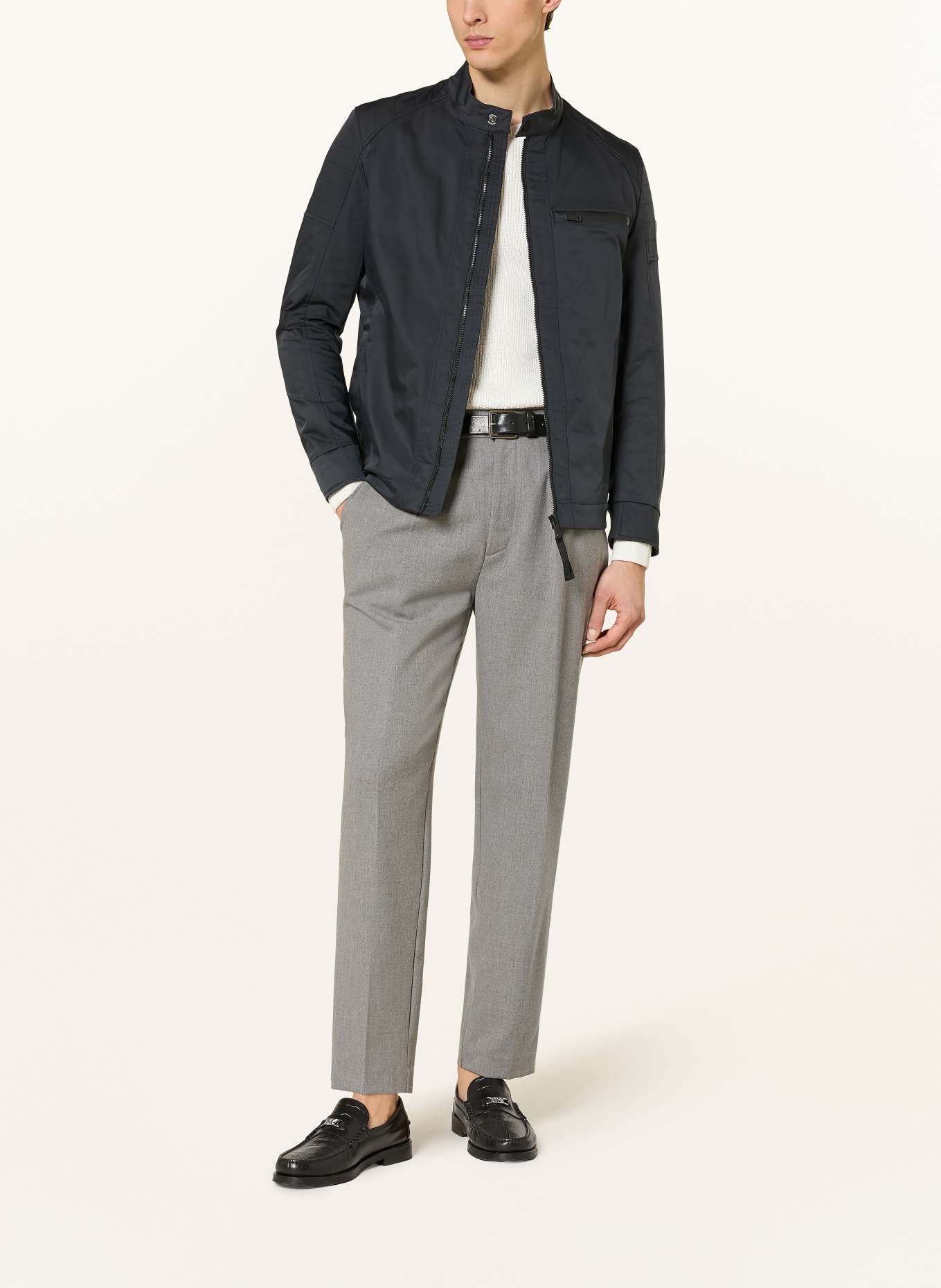 STRELLSON Blouson ROCKSTON 2.0: DUNKELBLAU