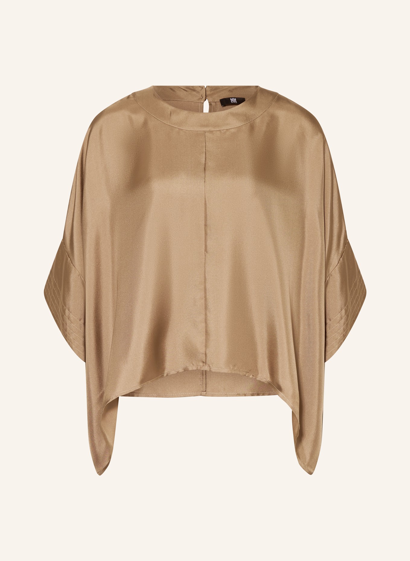 RIANI Hedvábná halenka: SVĚTLE HNĚDÁ