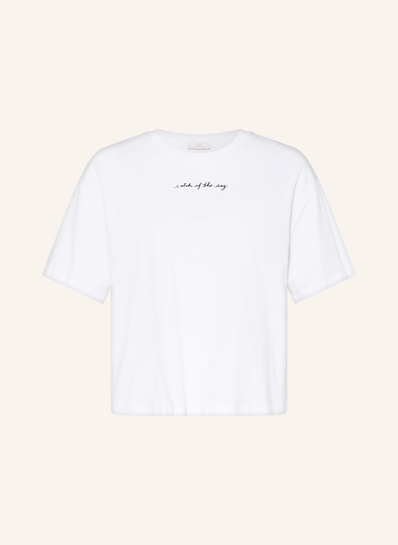 RIANI Tričko: BÍLÁ / ČERVENÁ / ČERNÁ