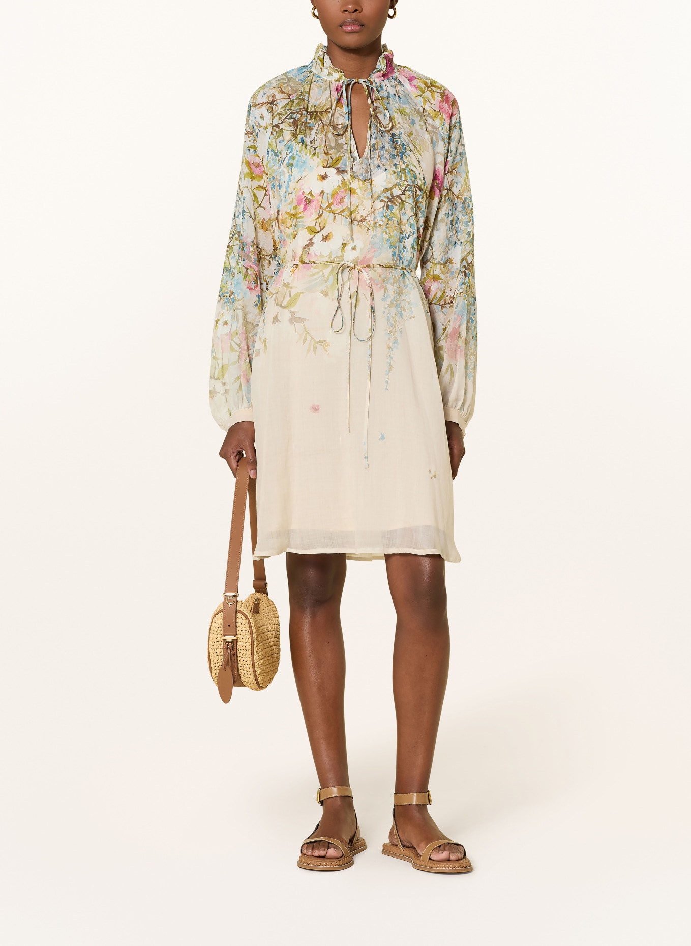 RIANI Kleid: GRÜN / LILA / BLAU