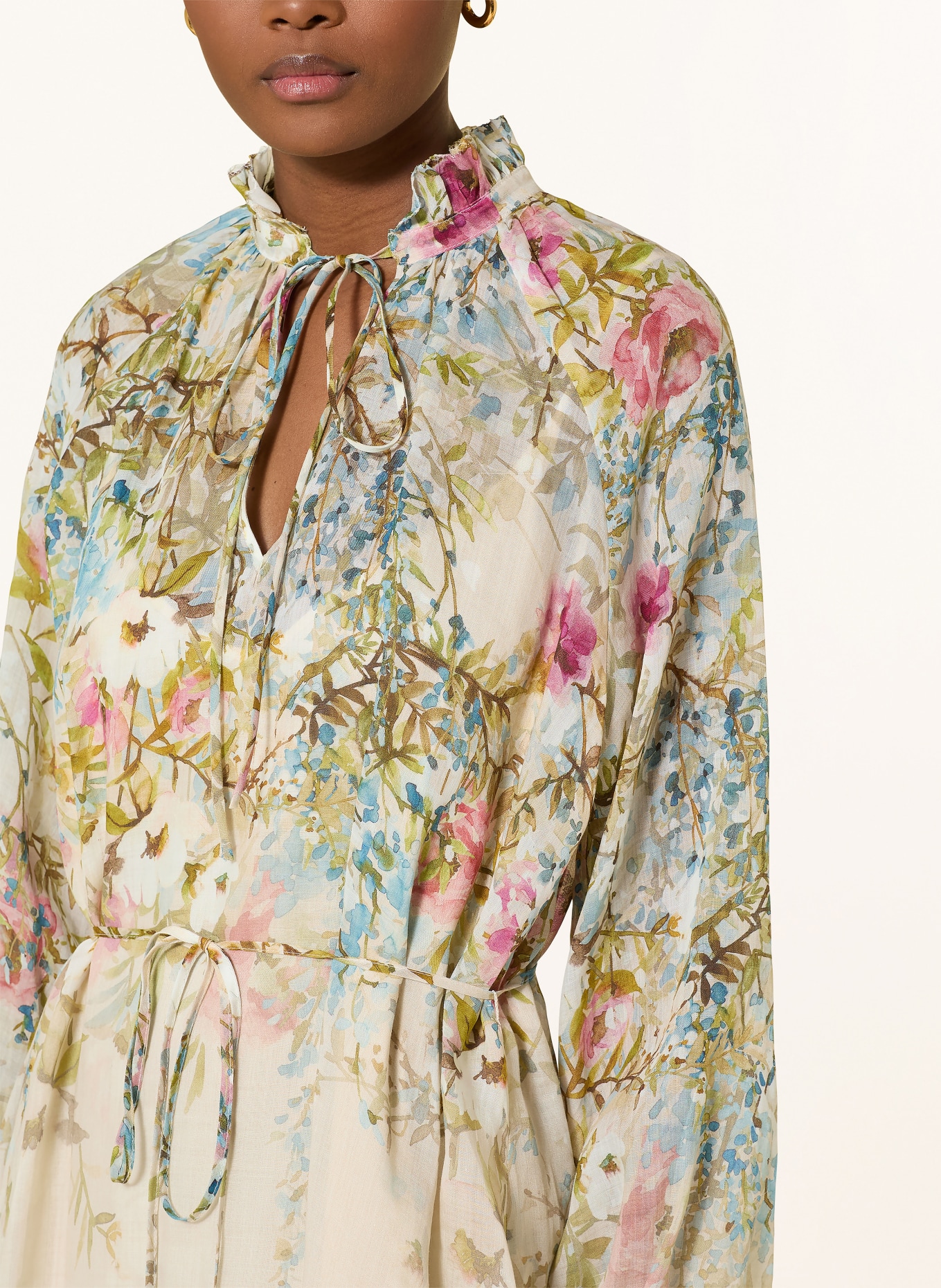 RIANI Kleid: GRÜN / LILA / BLAU