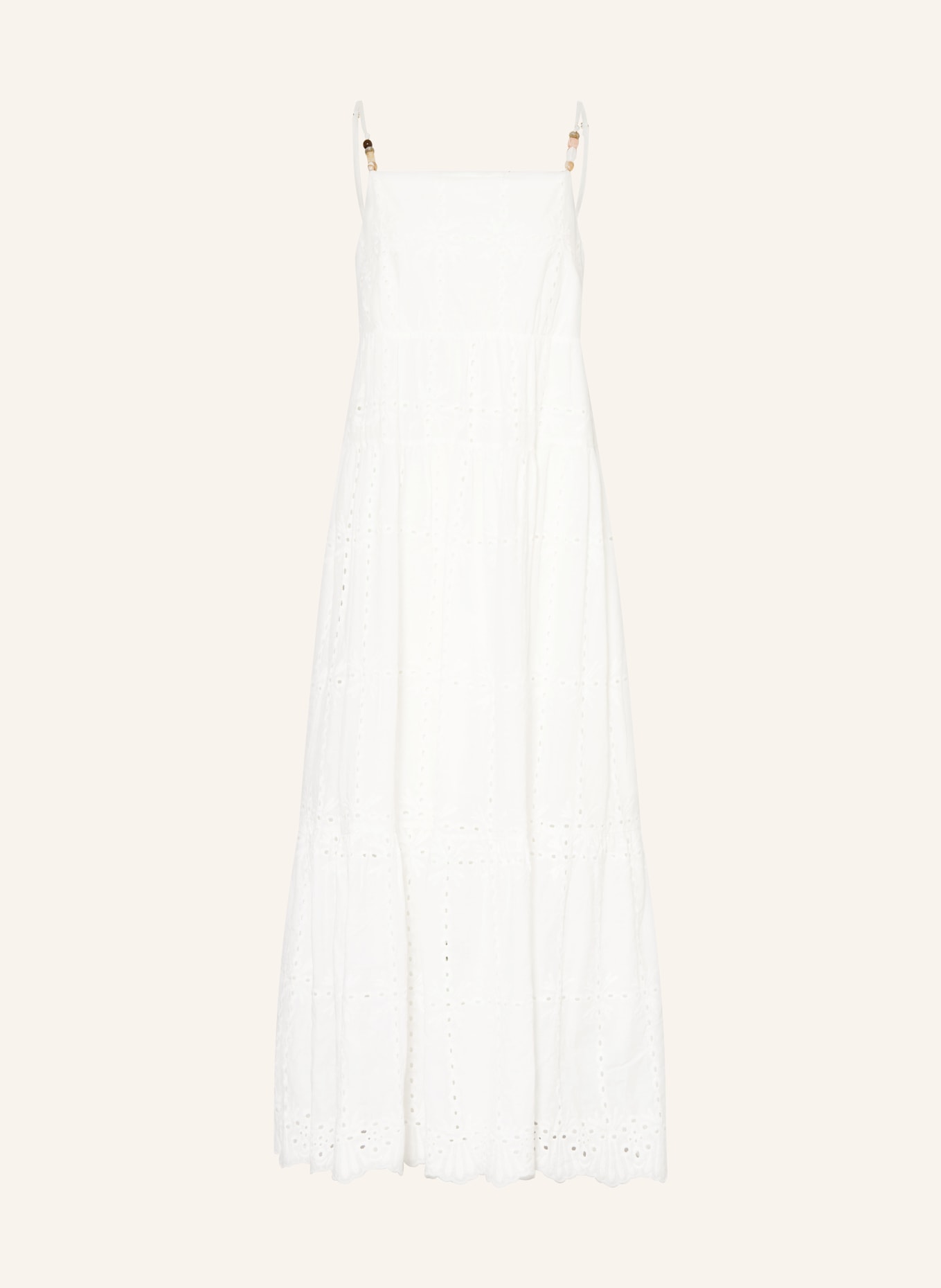 RIANI Sukienka z ażurową koronką: BIAŁY