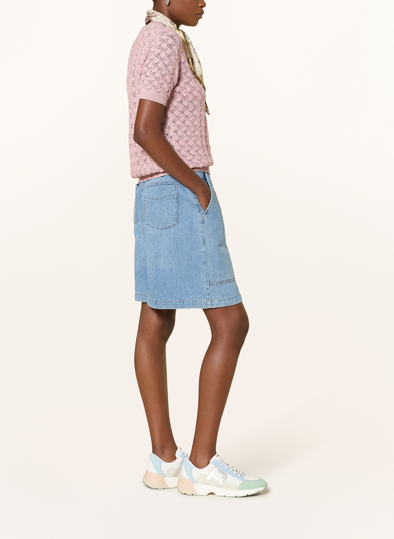 RIANI Jeansshorts: BLAU