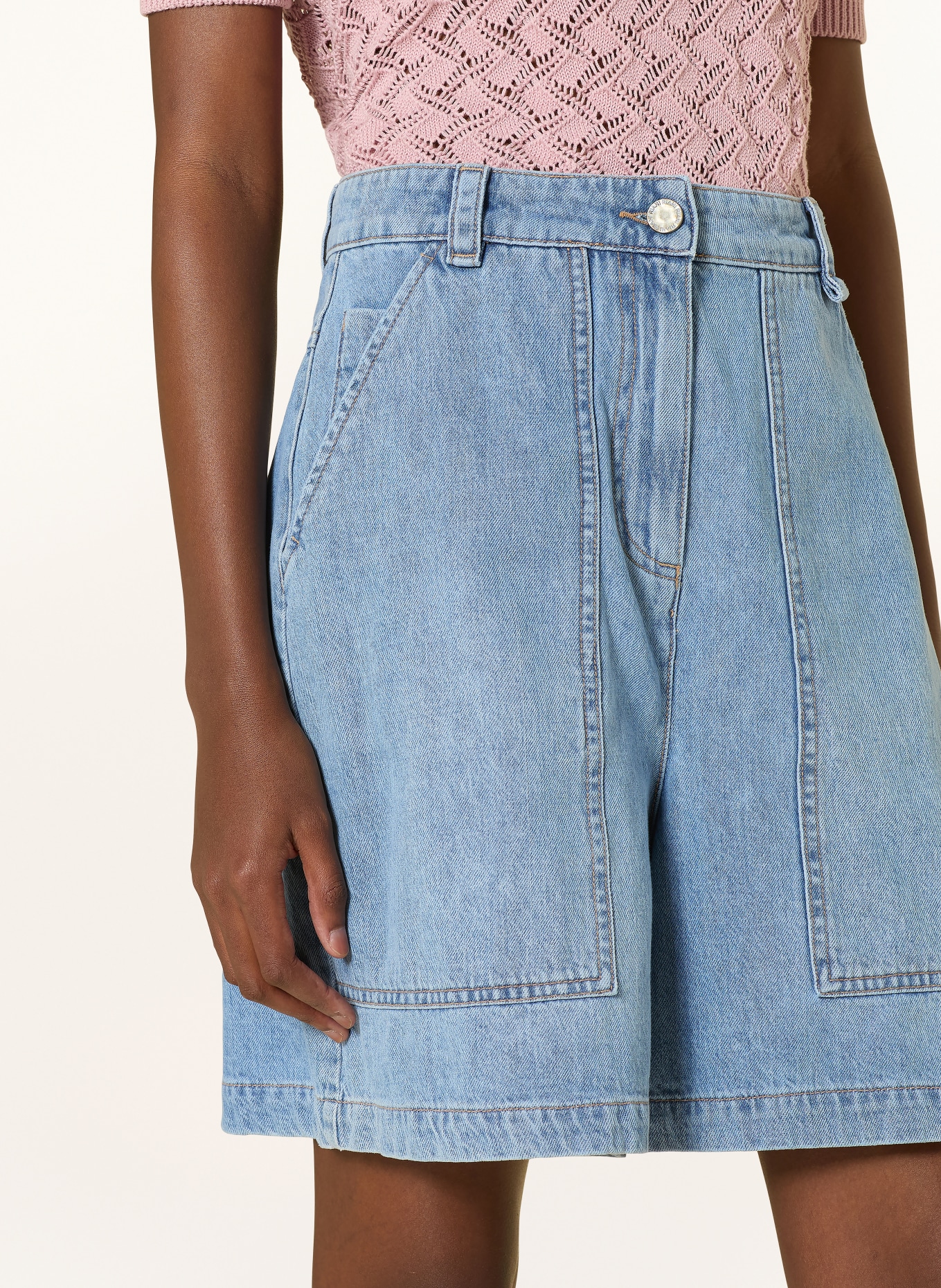 RIANI Jeansshorts: BLAU