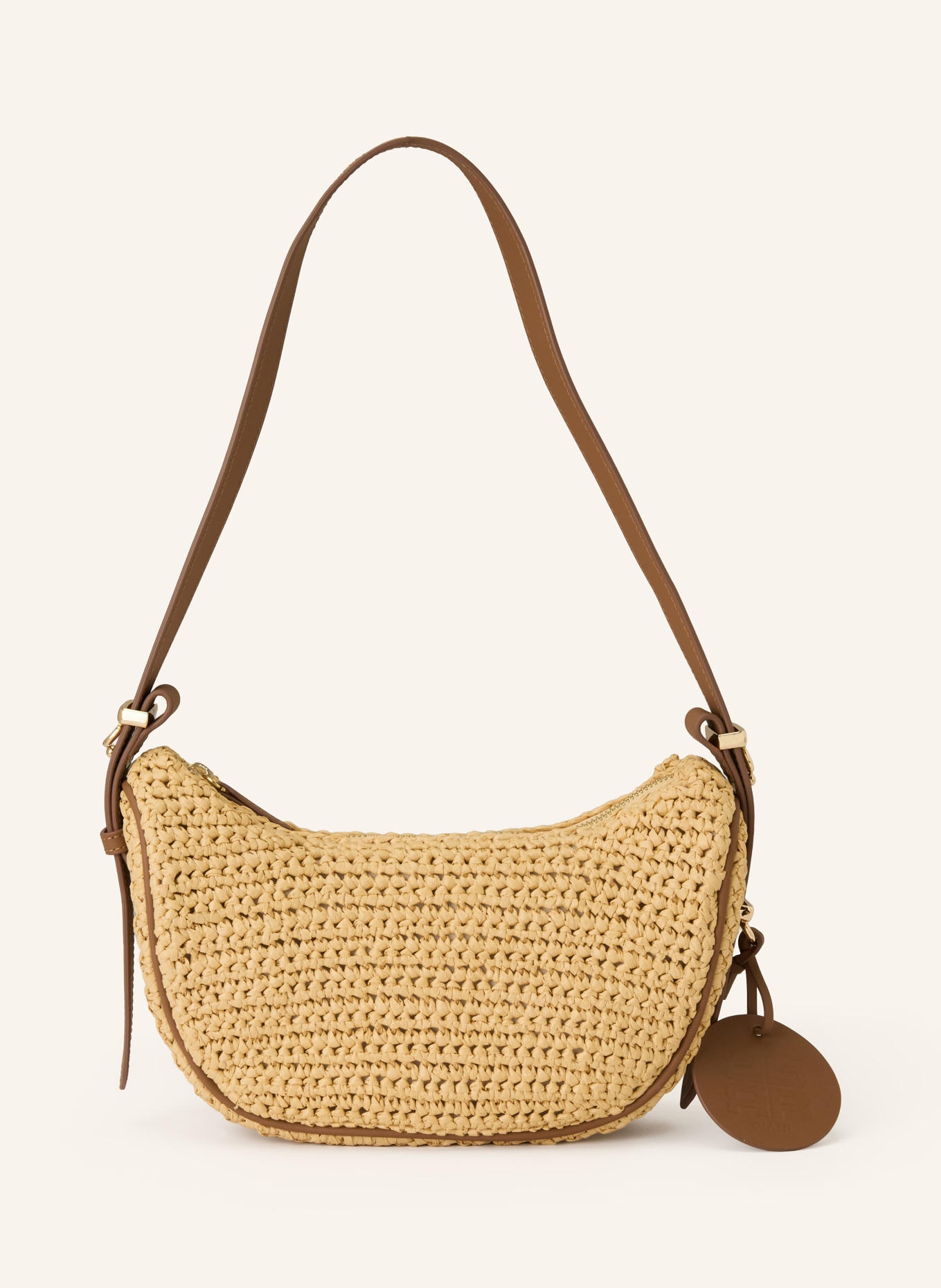 RIANI Shoulder bag: LIGHT BROWN / BROWN