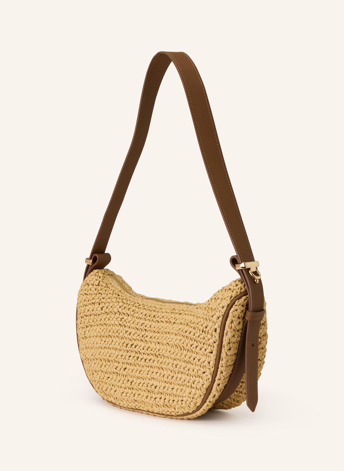 RIANI Shoulder bag: LIGHT BROWN / BROWN