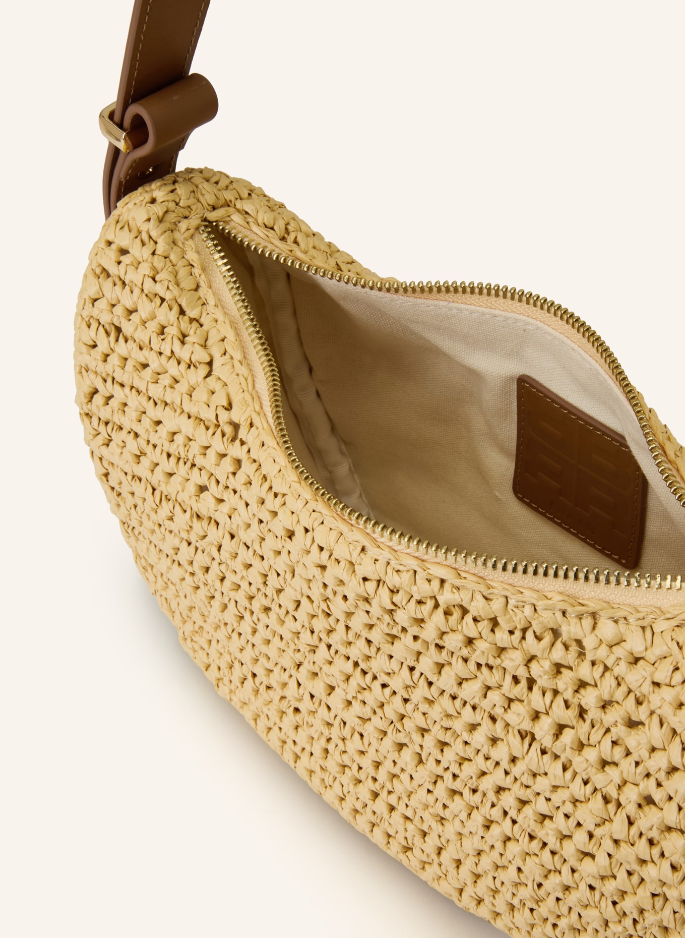 RIANI Shoulder bag: LIGHT BROWN / BROWN