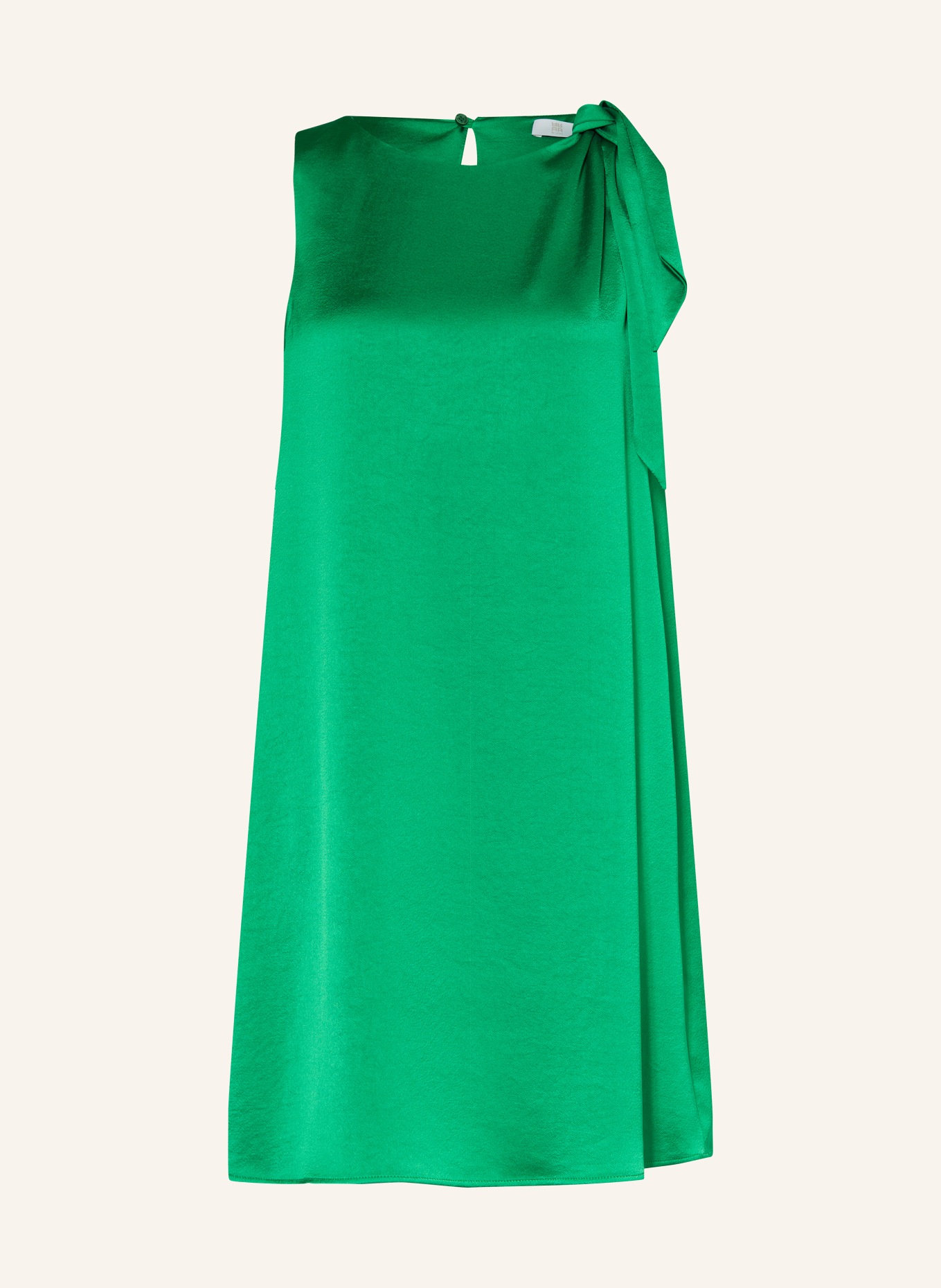RIANI Satijnen jurk: GROEN