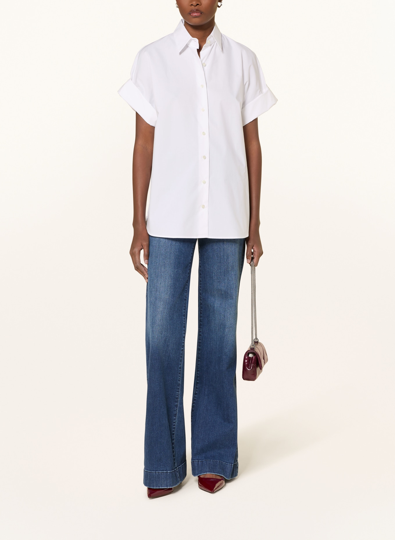 van Laack Hemdbluse VL-PORCIA-XX: WEISS