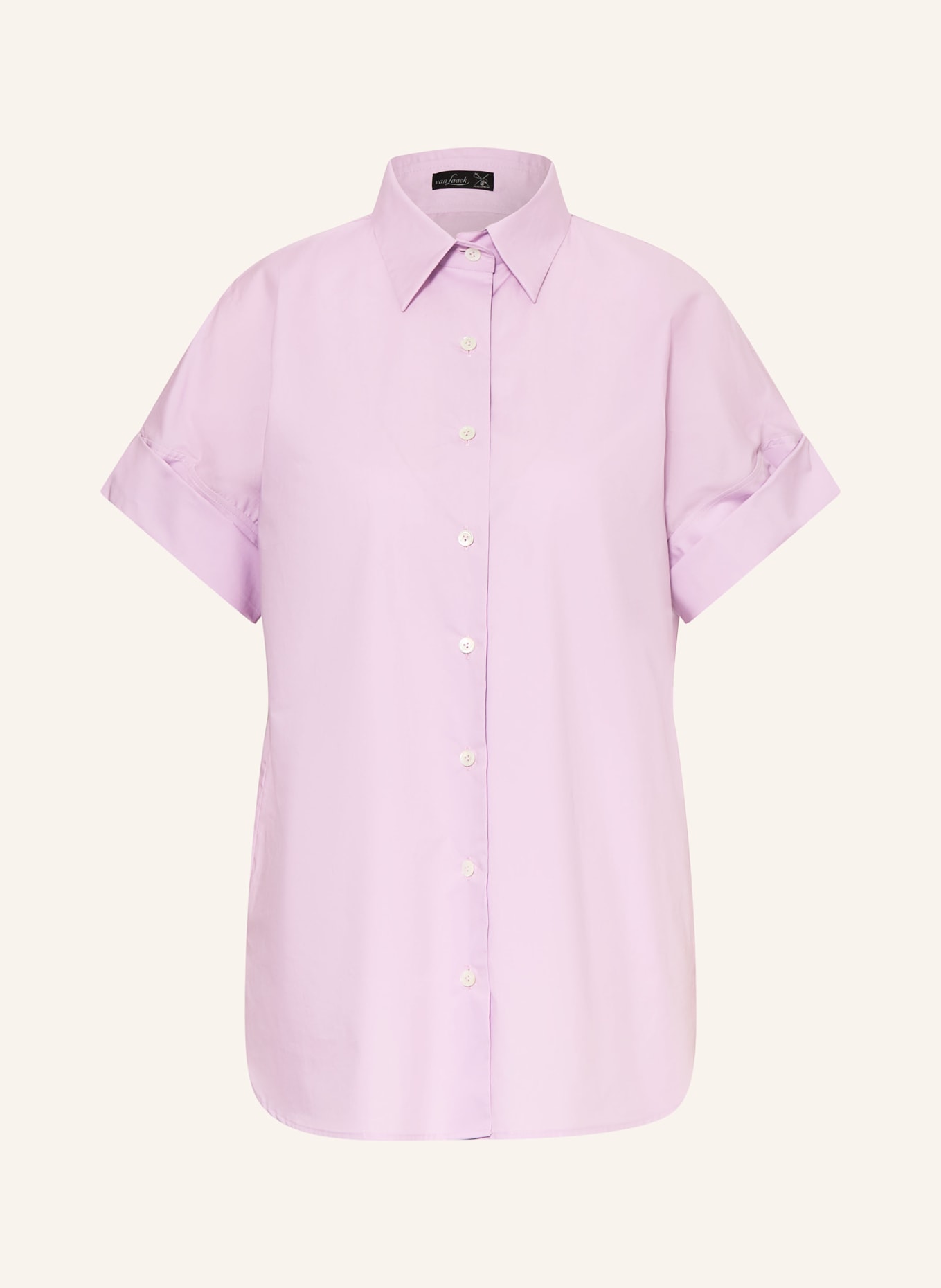 van Laack Shirt blouse VL-PORCIA-XX: LIGHT PURPLE