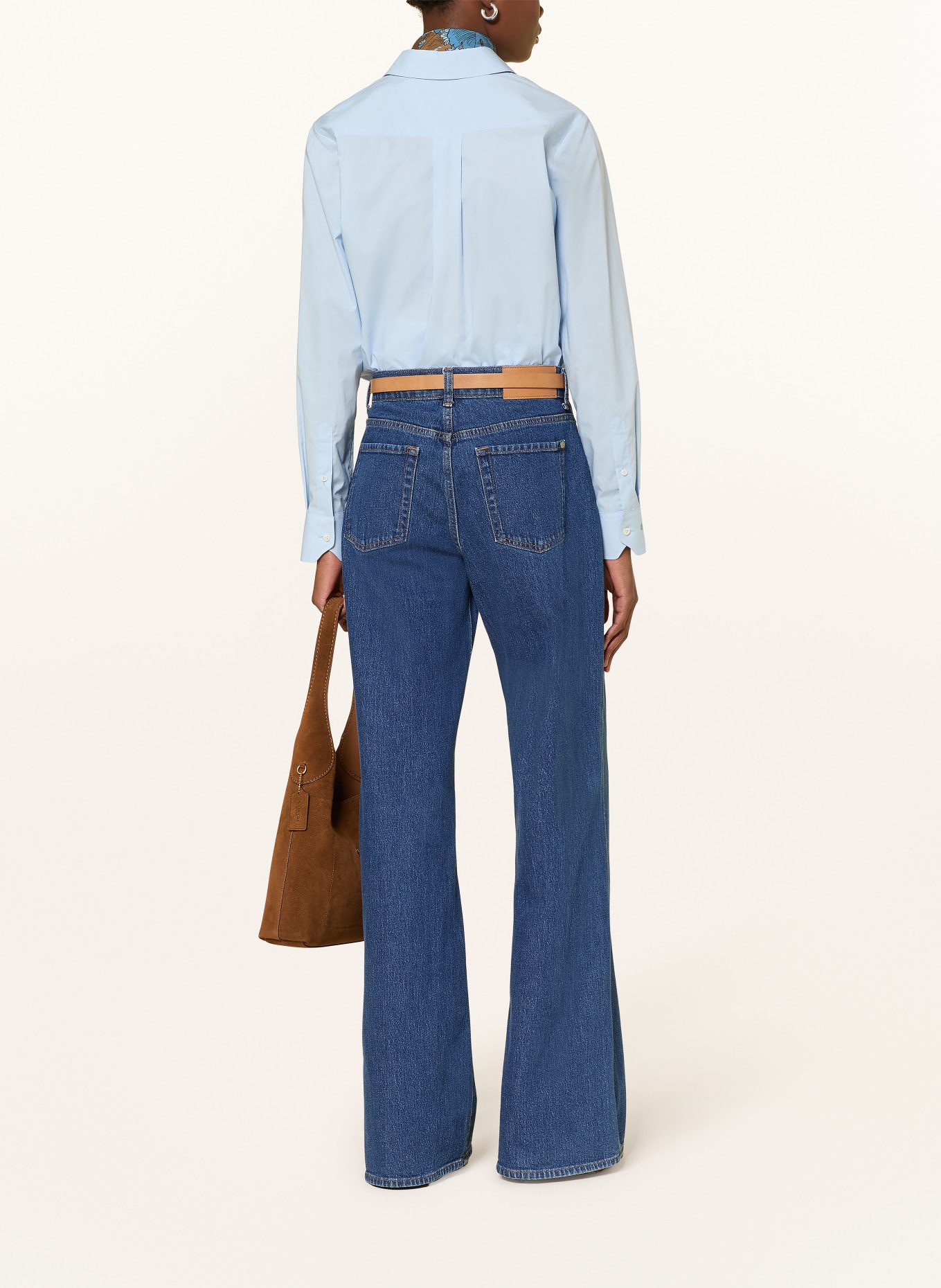 van Laack Hemdbluse VL-LYANA-F: HELLBLAU