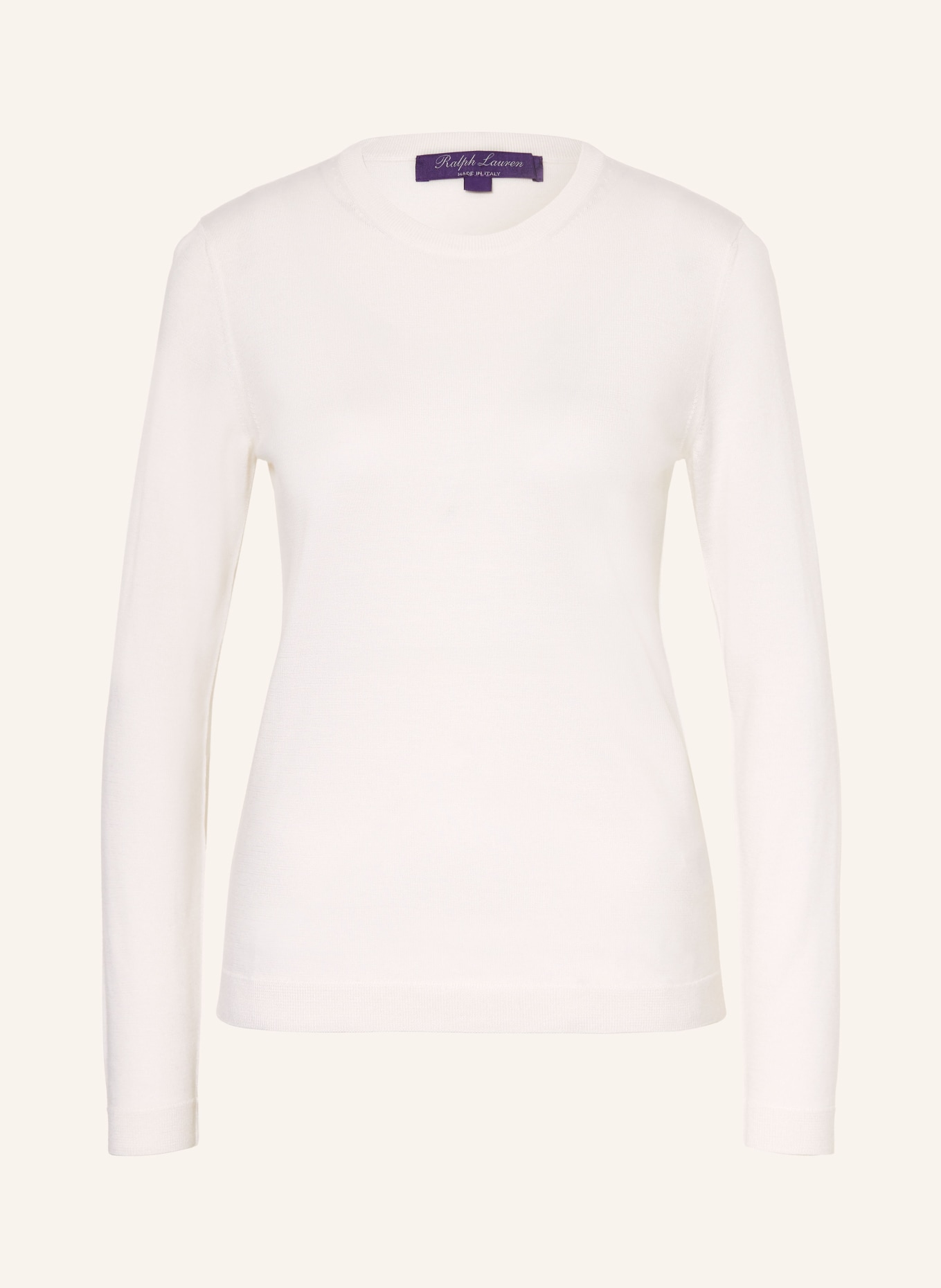 RALPH LAUREN Collection Cashmere-Pullover: CREME